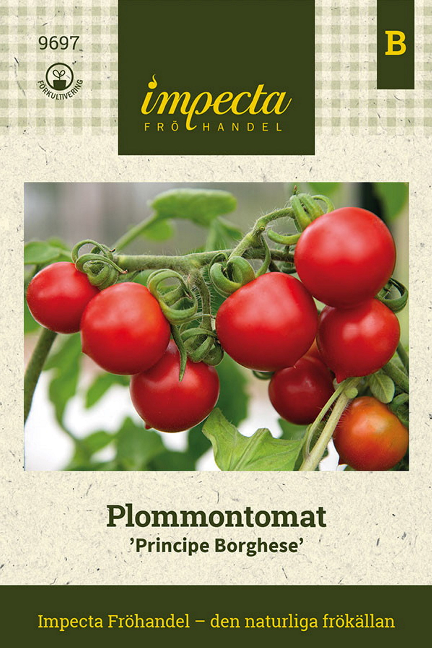 Plommontomat 'Principe Borghese'