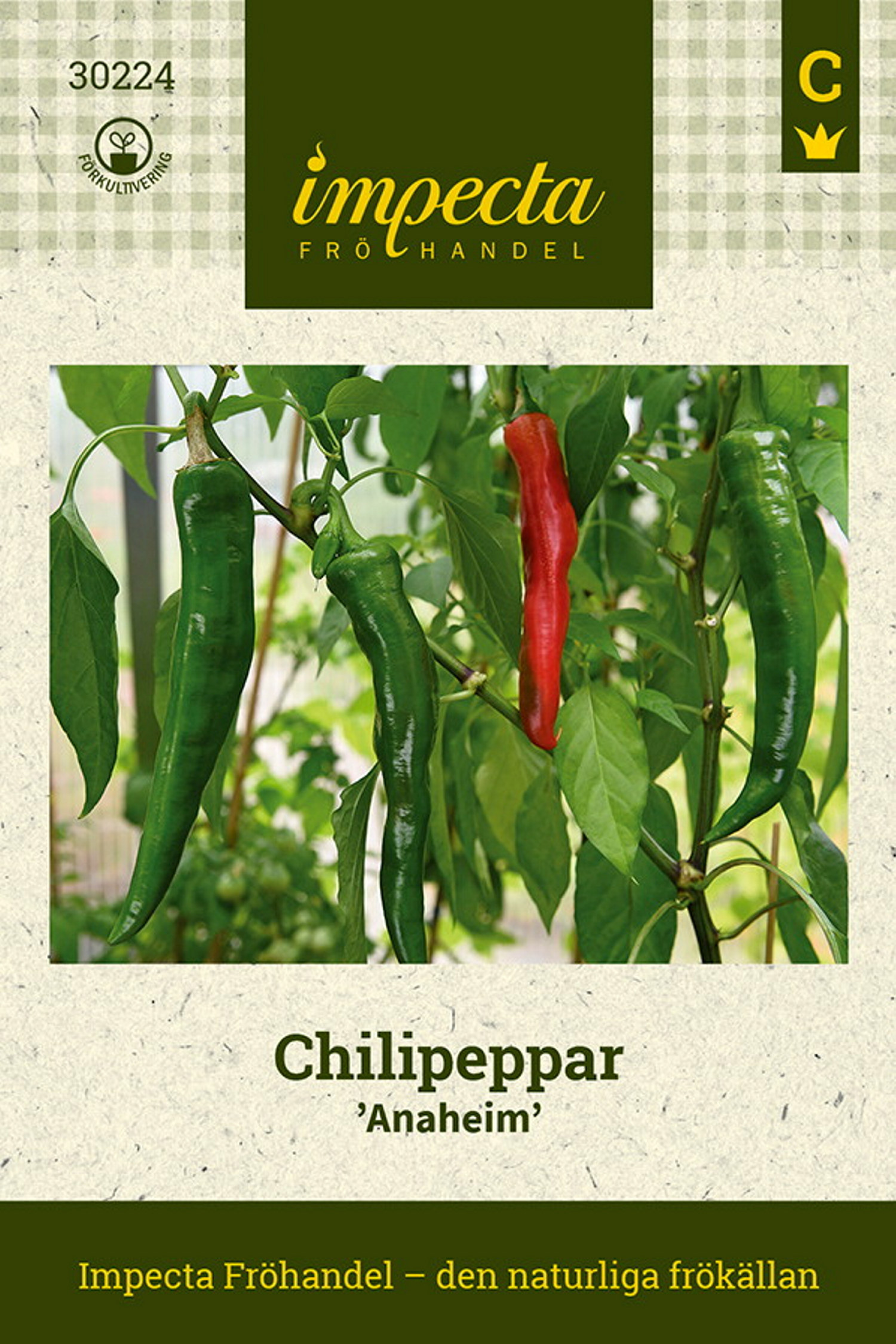 Chilipeppar 'Anaheim'