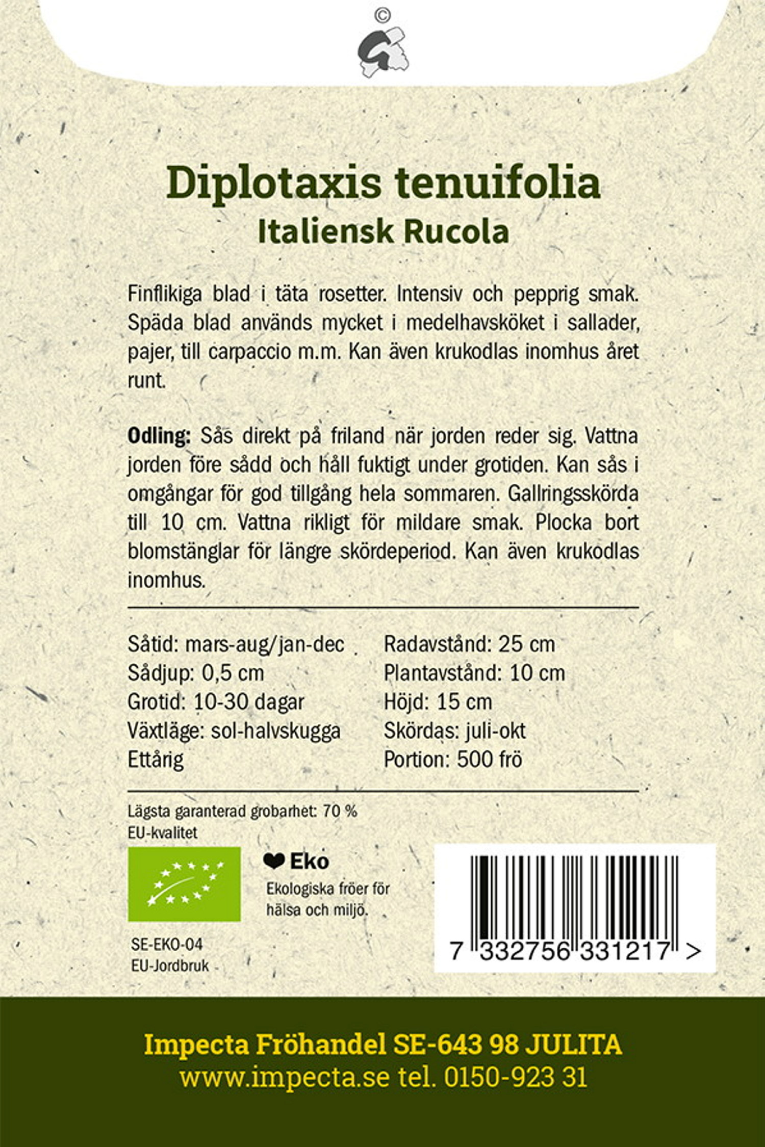 Italiensk ruccolasalat