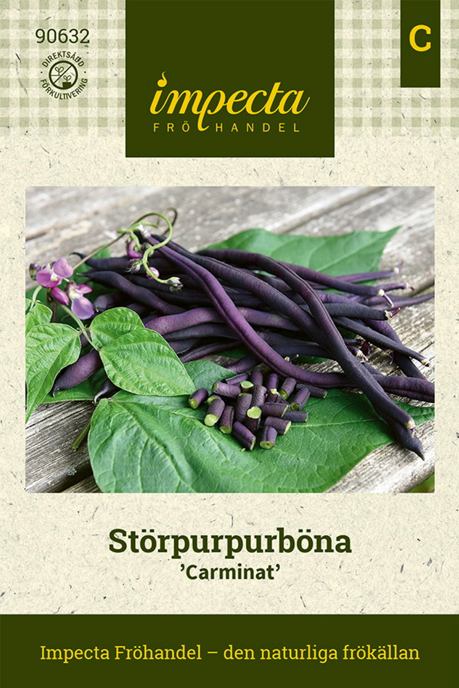 Störpurpurböna 'Carminat'