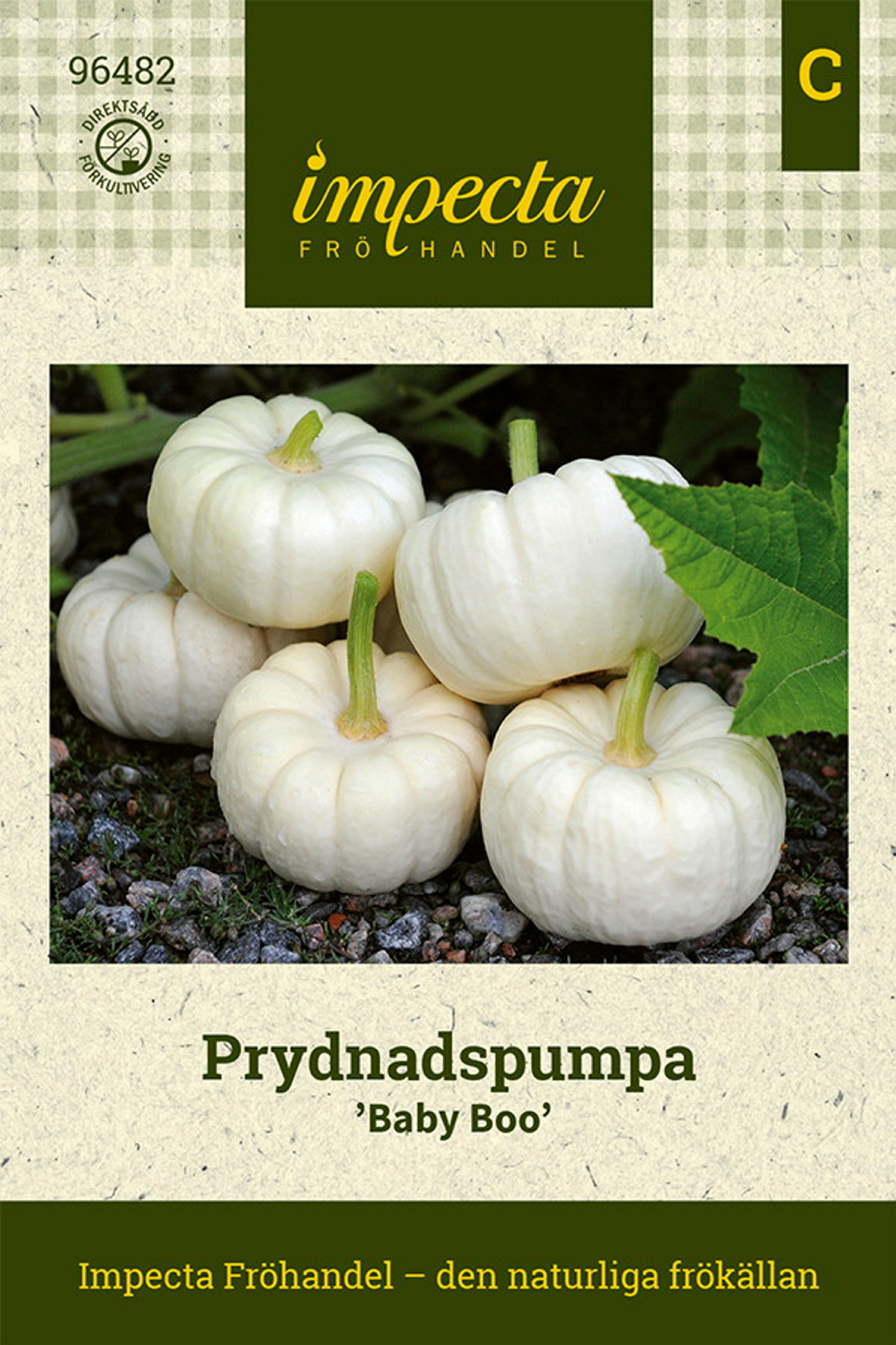 Prydnadspumpa 'Baby Boo'