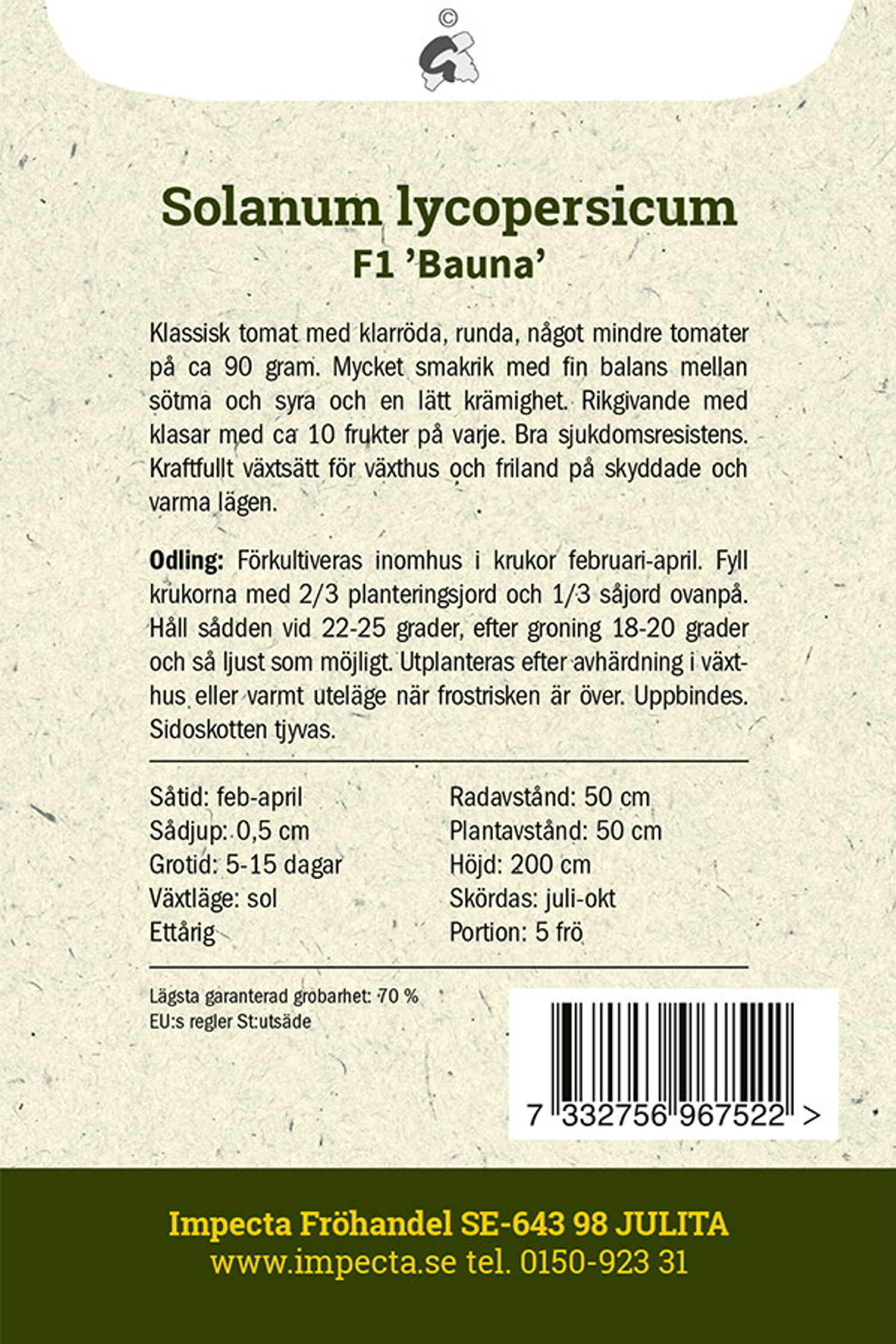 Tomat F1 'Bauna'