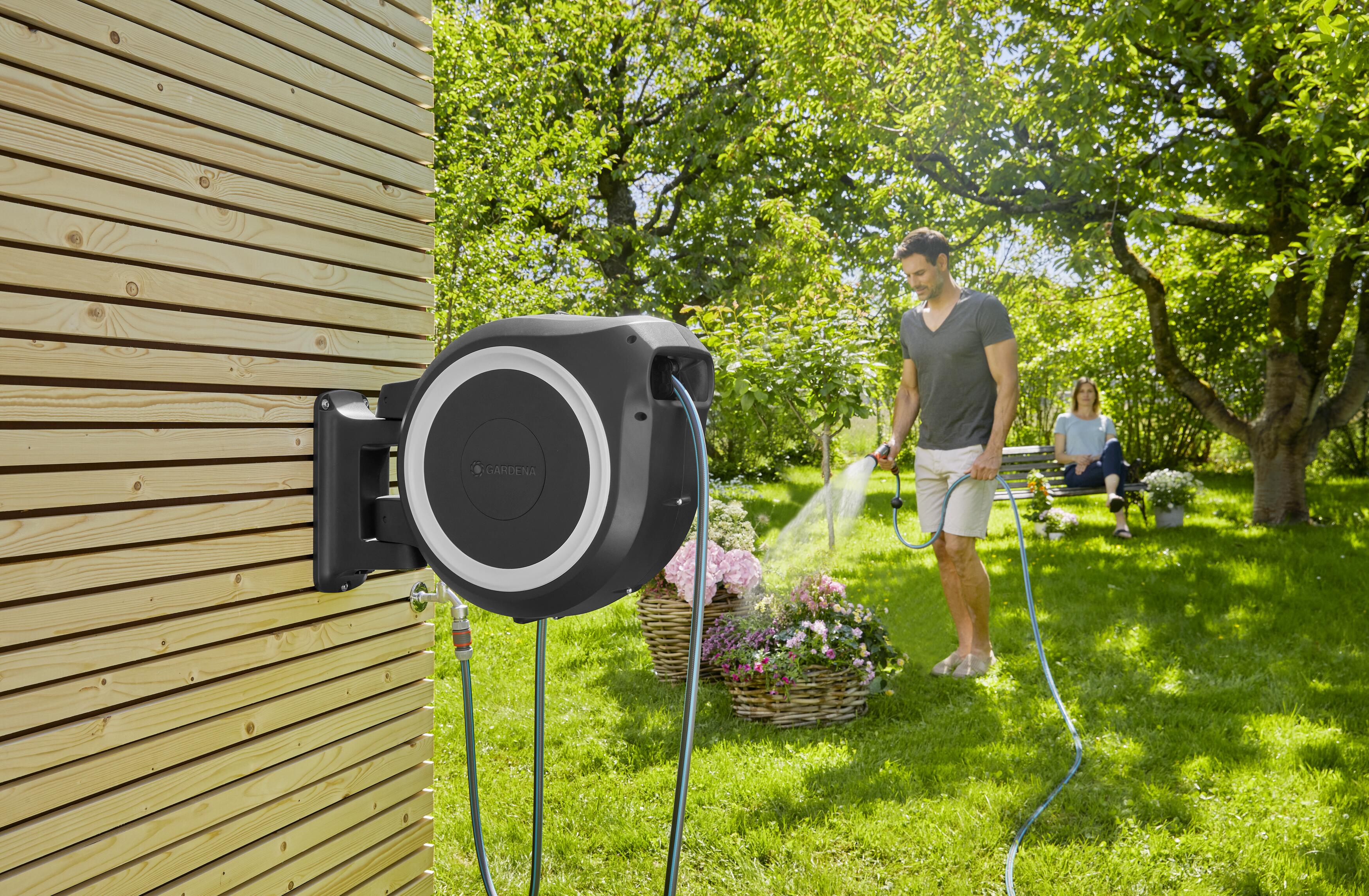 Veggslangeboks Gardena Rollup XL