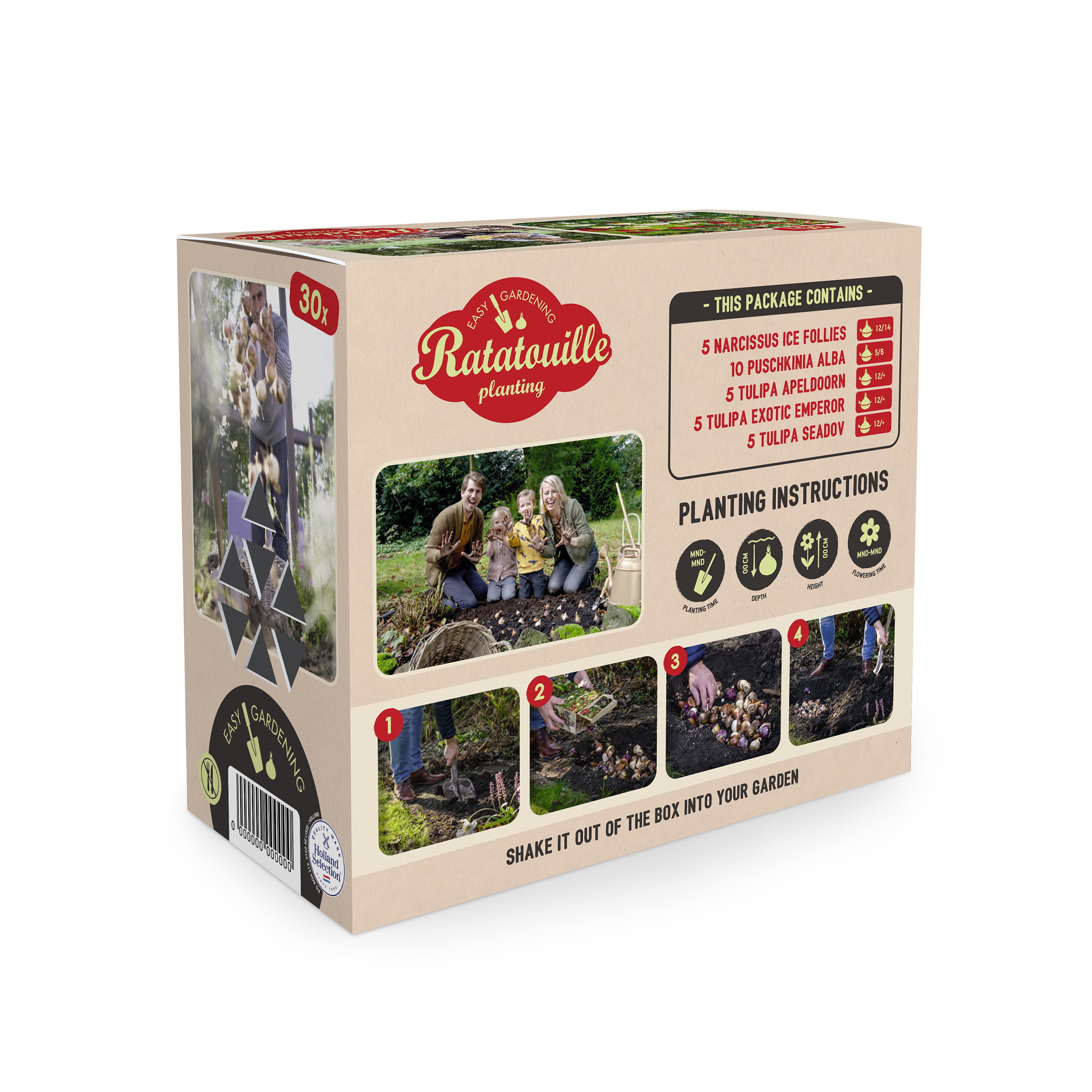 Vårblommande lök mix Ratatouille