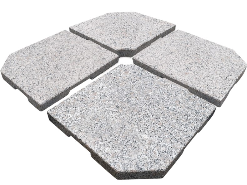 Granitplatta till parasoll