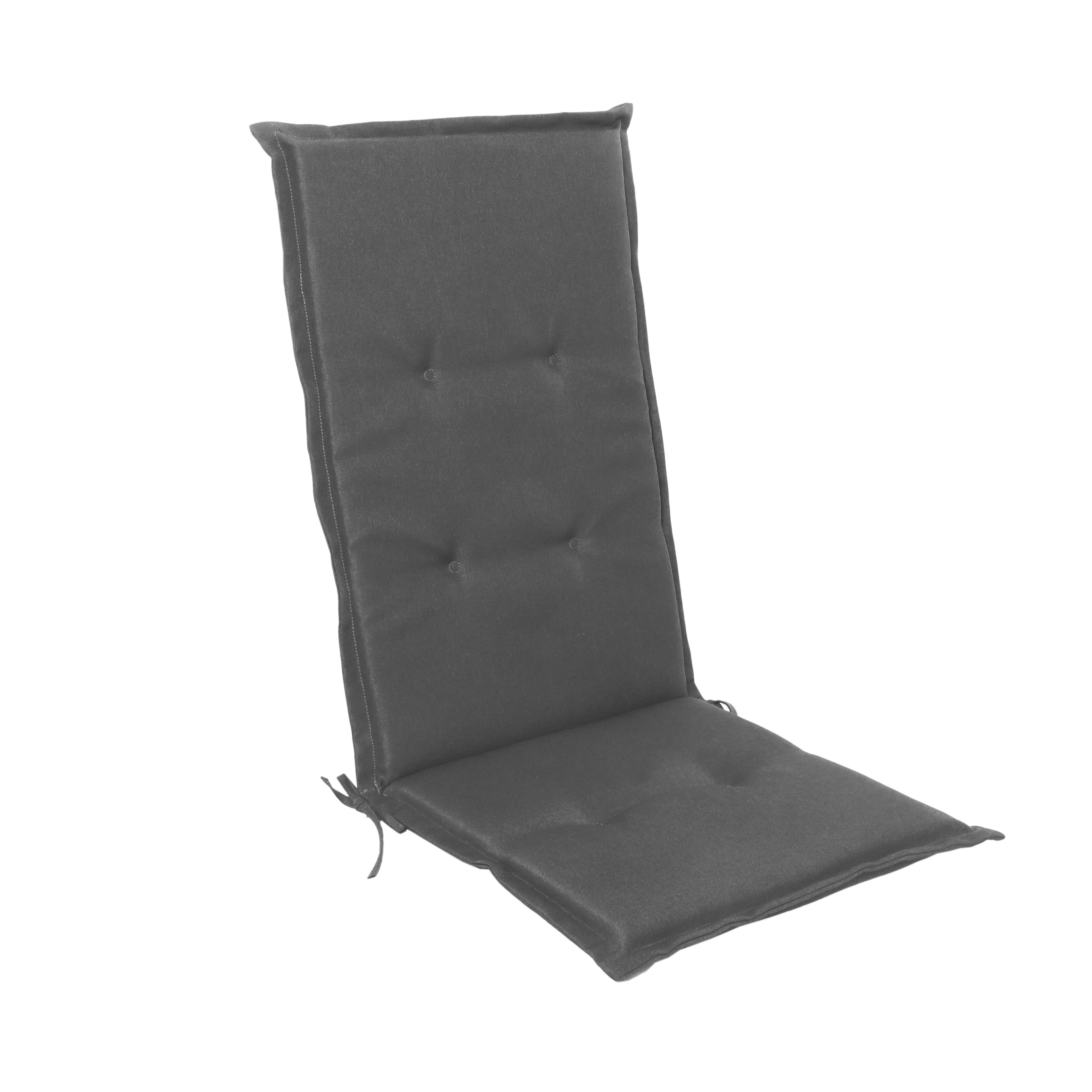 Bradford seat and back cushion 118x48cm Dark Grey