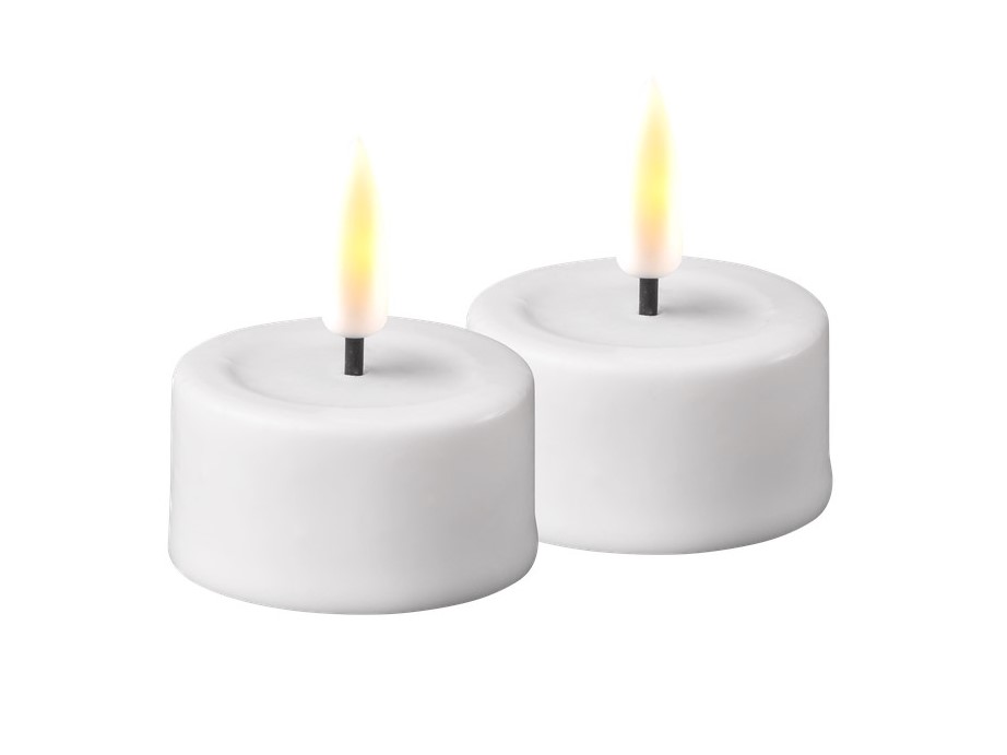 Deluxe LED tealight D4 white