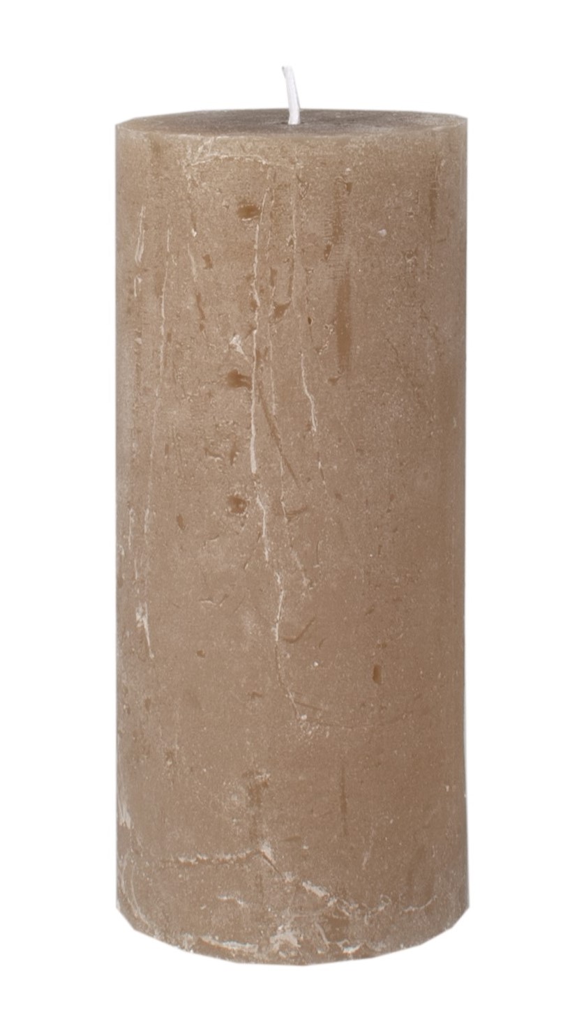 Pillar candle Rustic
