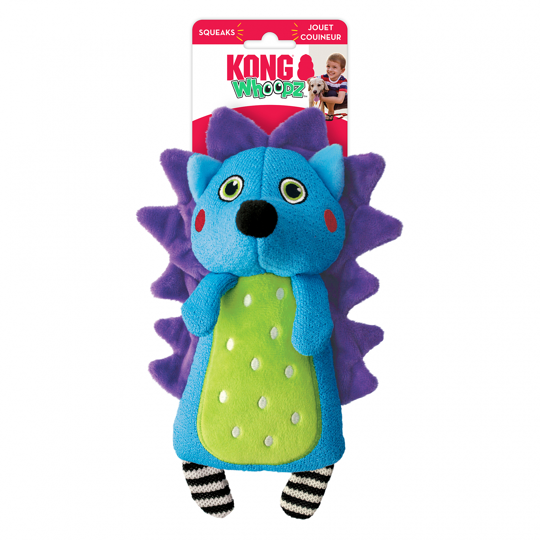 Kong Woopz Hedgehog