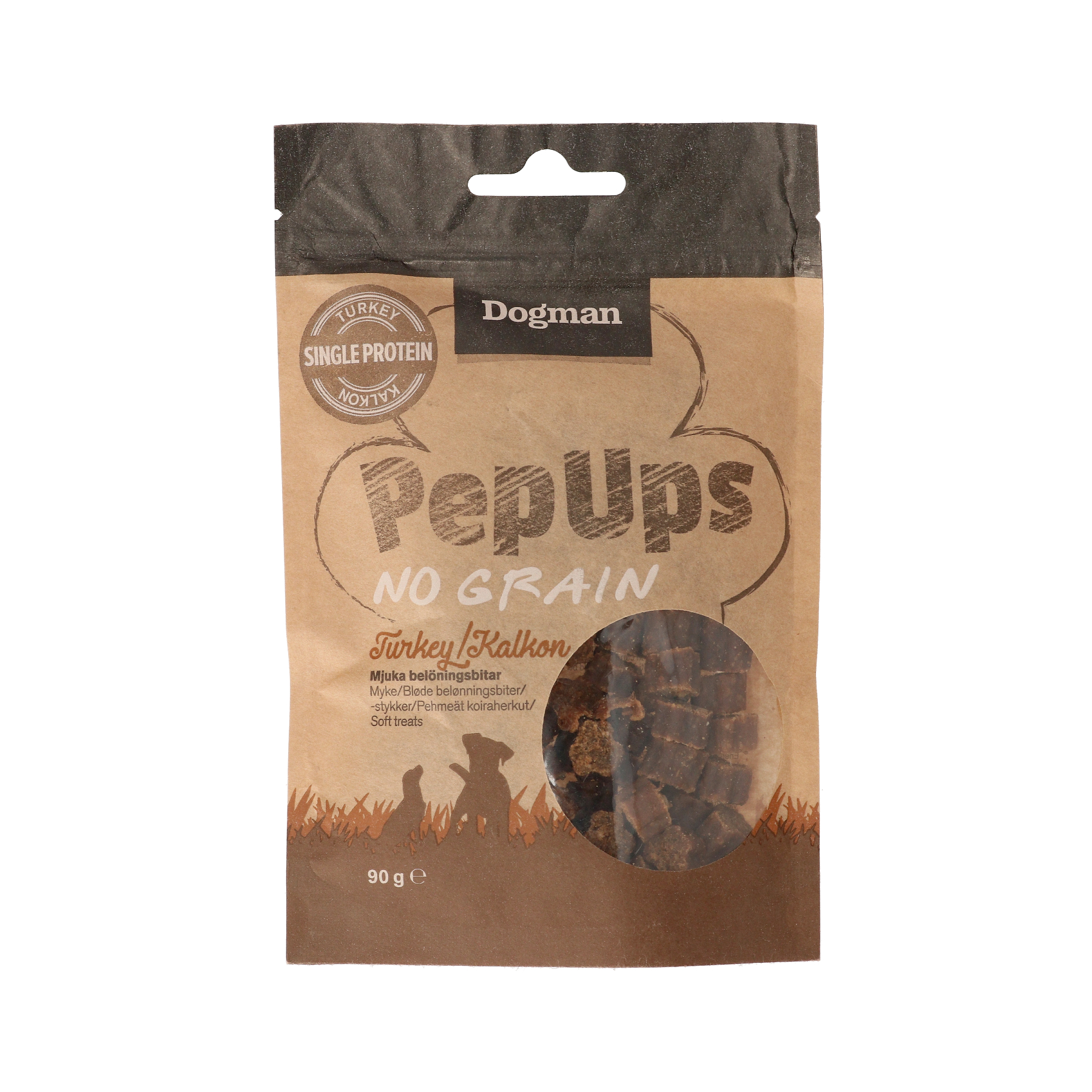 Pep Ups No Grain kalkon 90g
