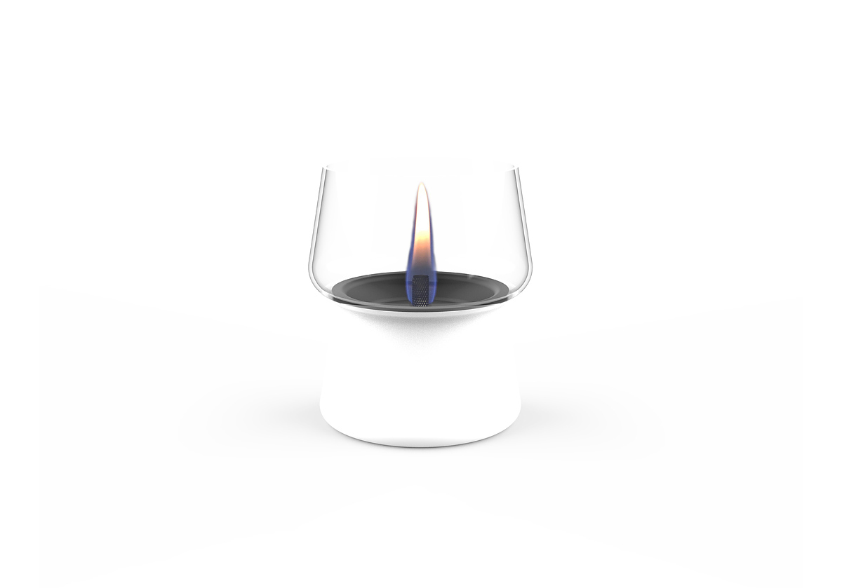 Amaryllis lantern 14 cm white