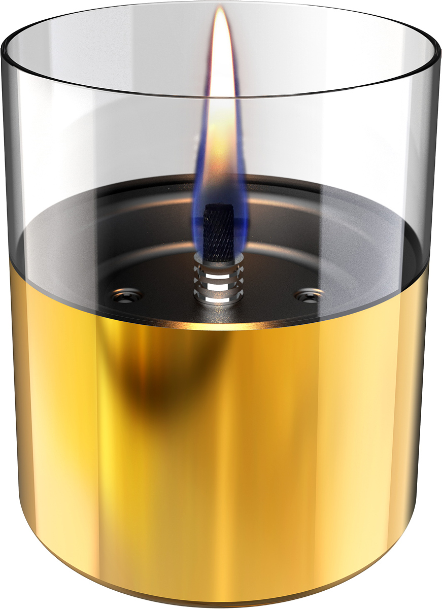 Lilly lantern 10 cm gold