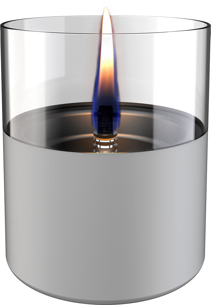 Lilly lantern 10 cm light grey