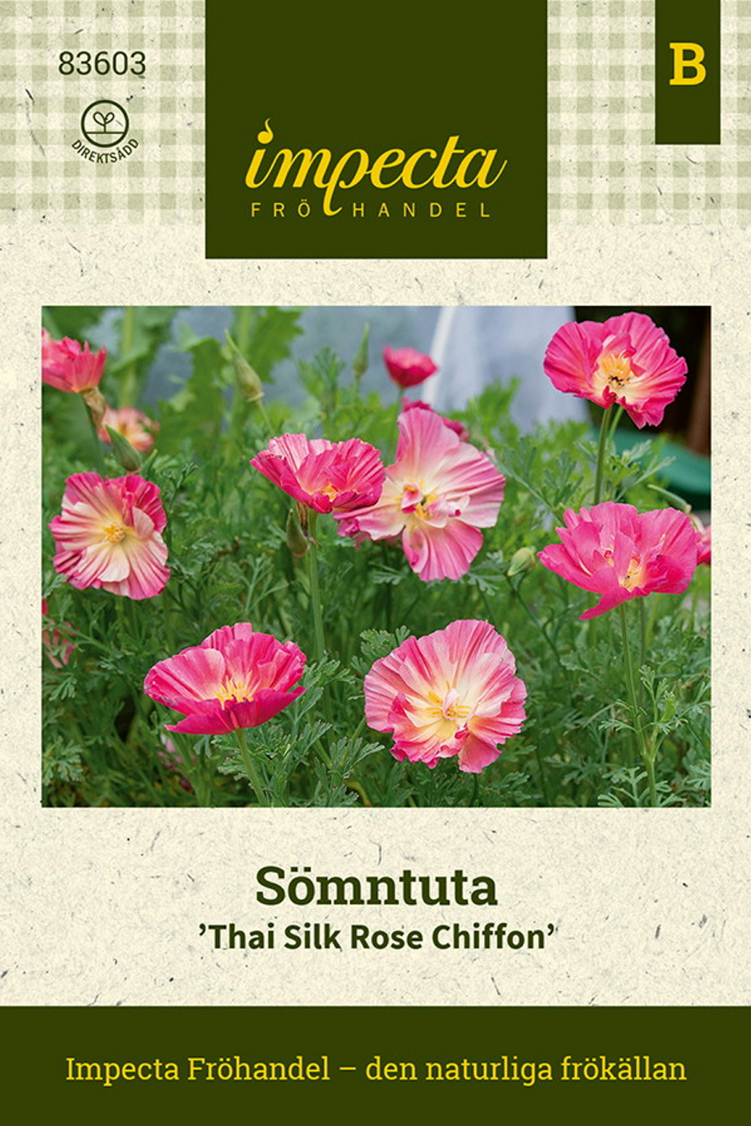 Sömntuta 'Thai Silk Rose Chiffon'