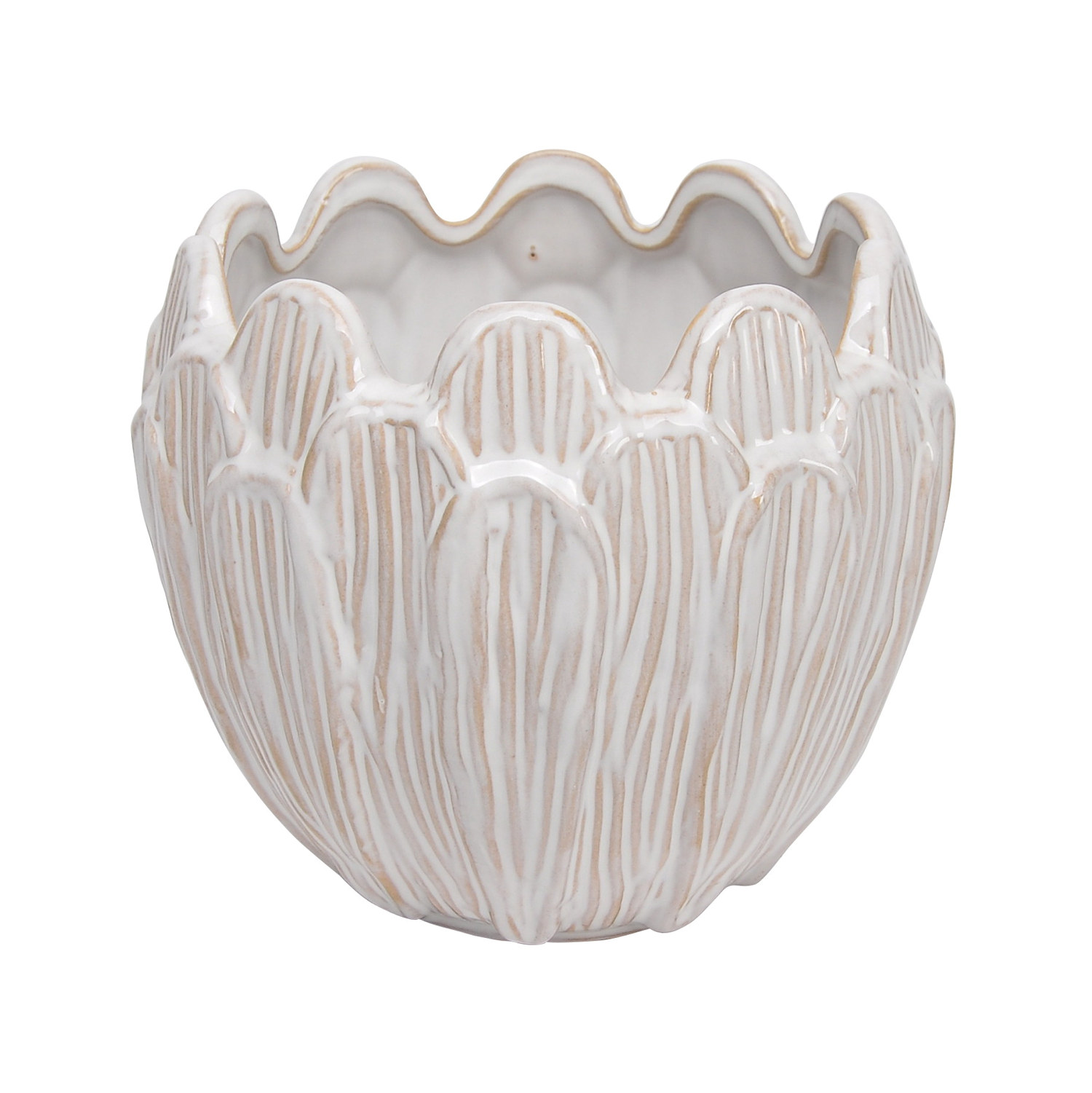 Etta pot D18,5 white