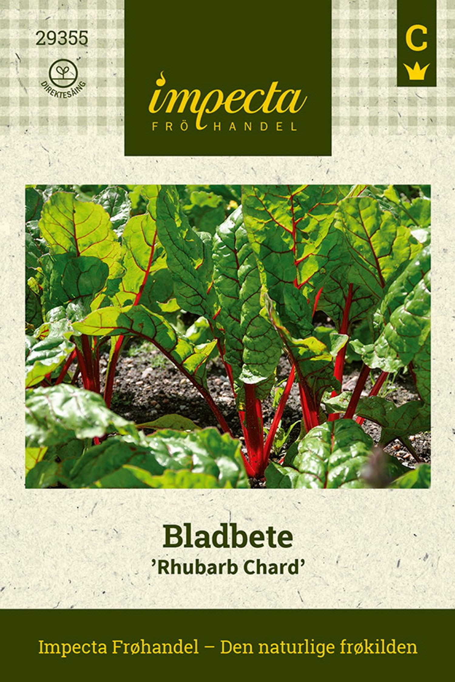 Bladbeta 'Rhubarb Chard'