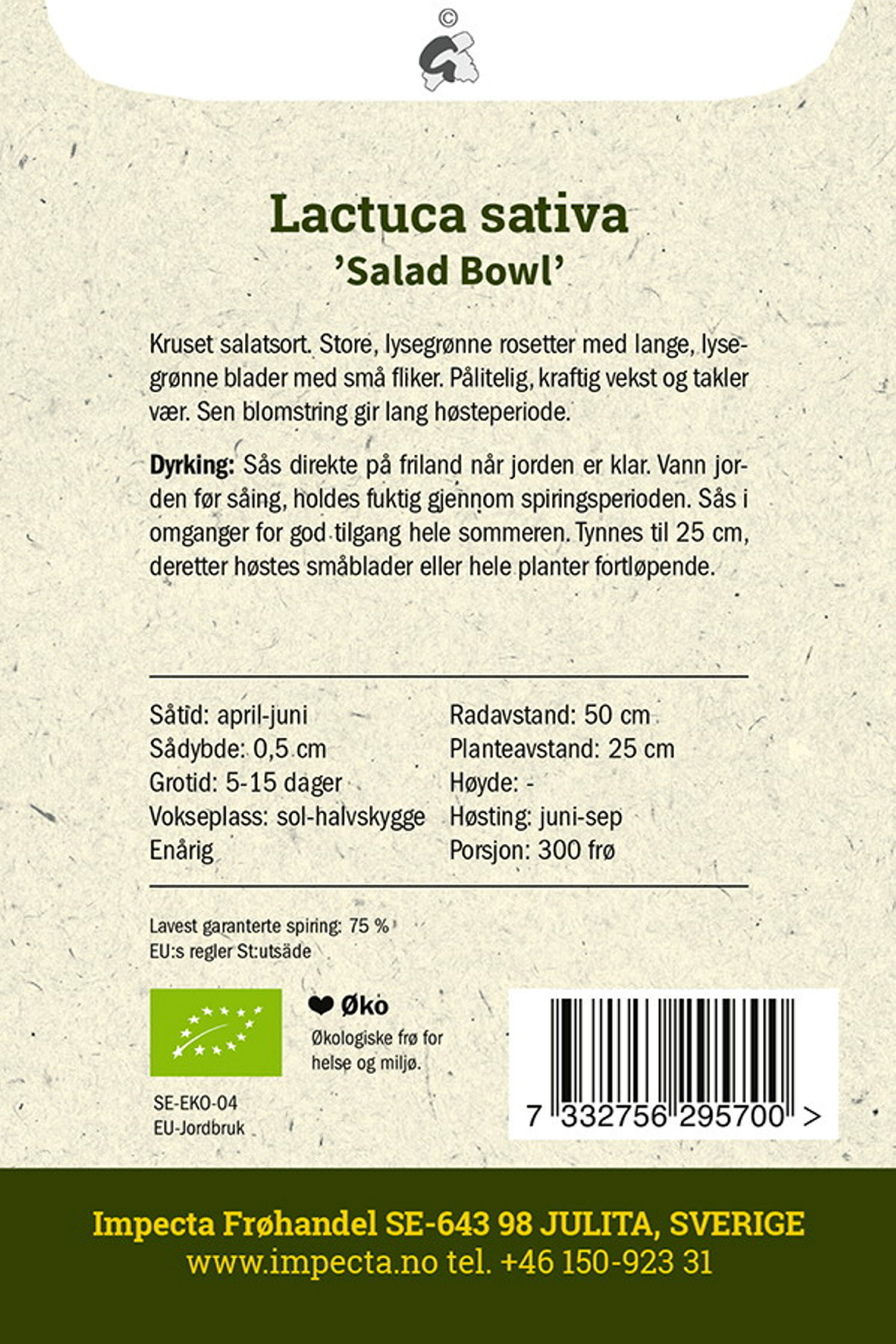 Plukksalat 'Salad Bowl'