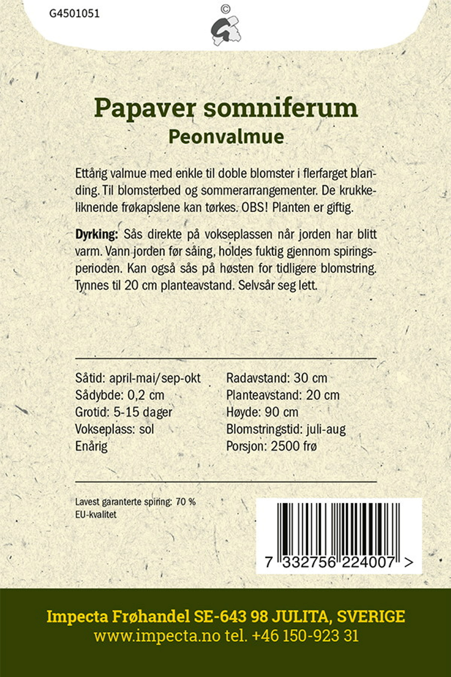 Papaver somniferum