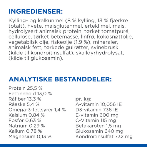 SP Canine Adult Perfect Weight & Active Mobility Large B
