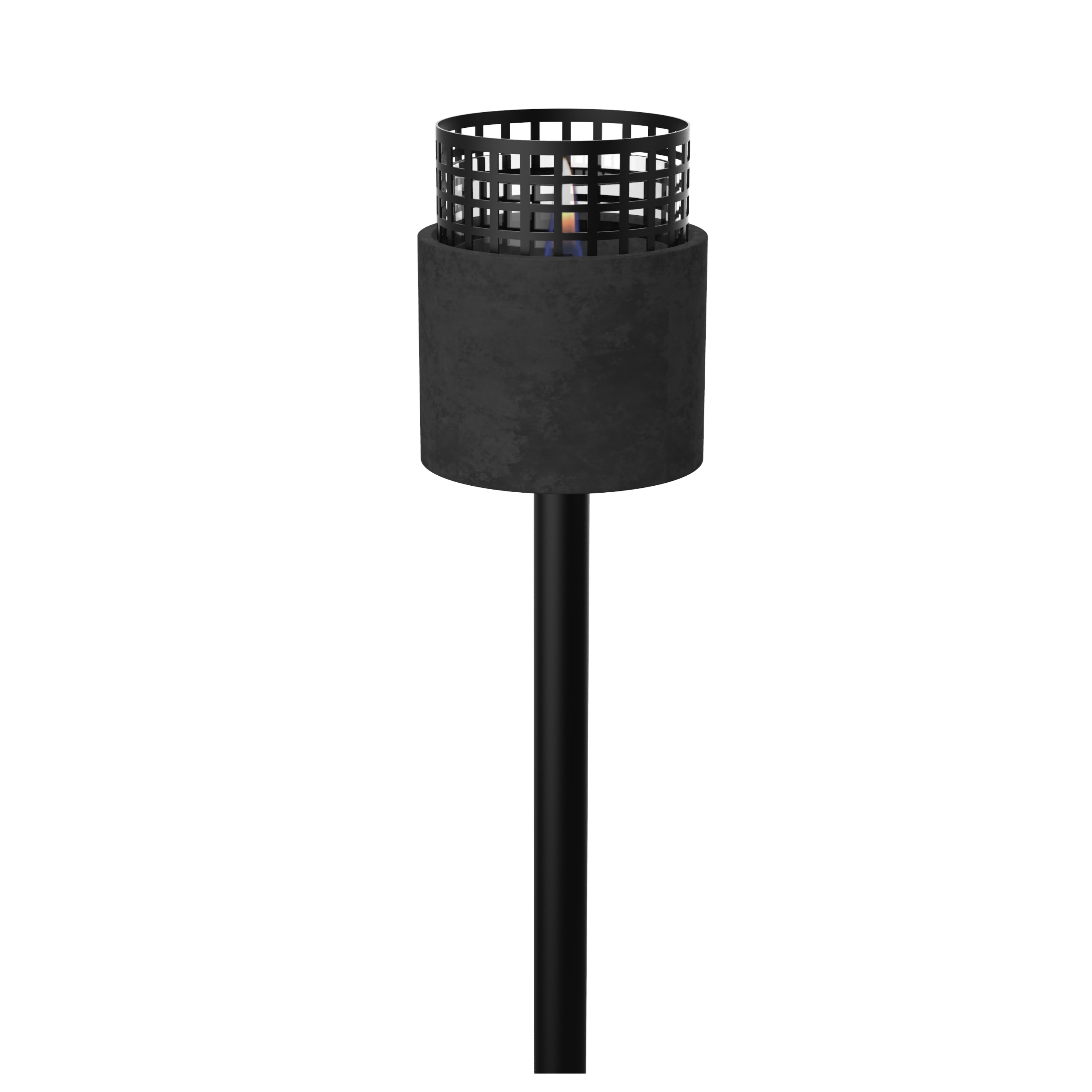 Signal Hill Pole lantern black
