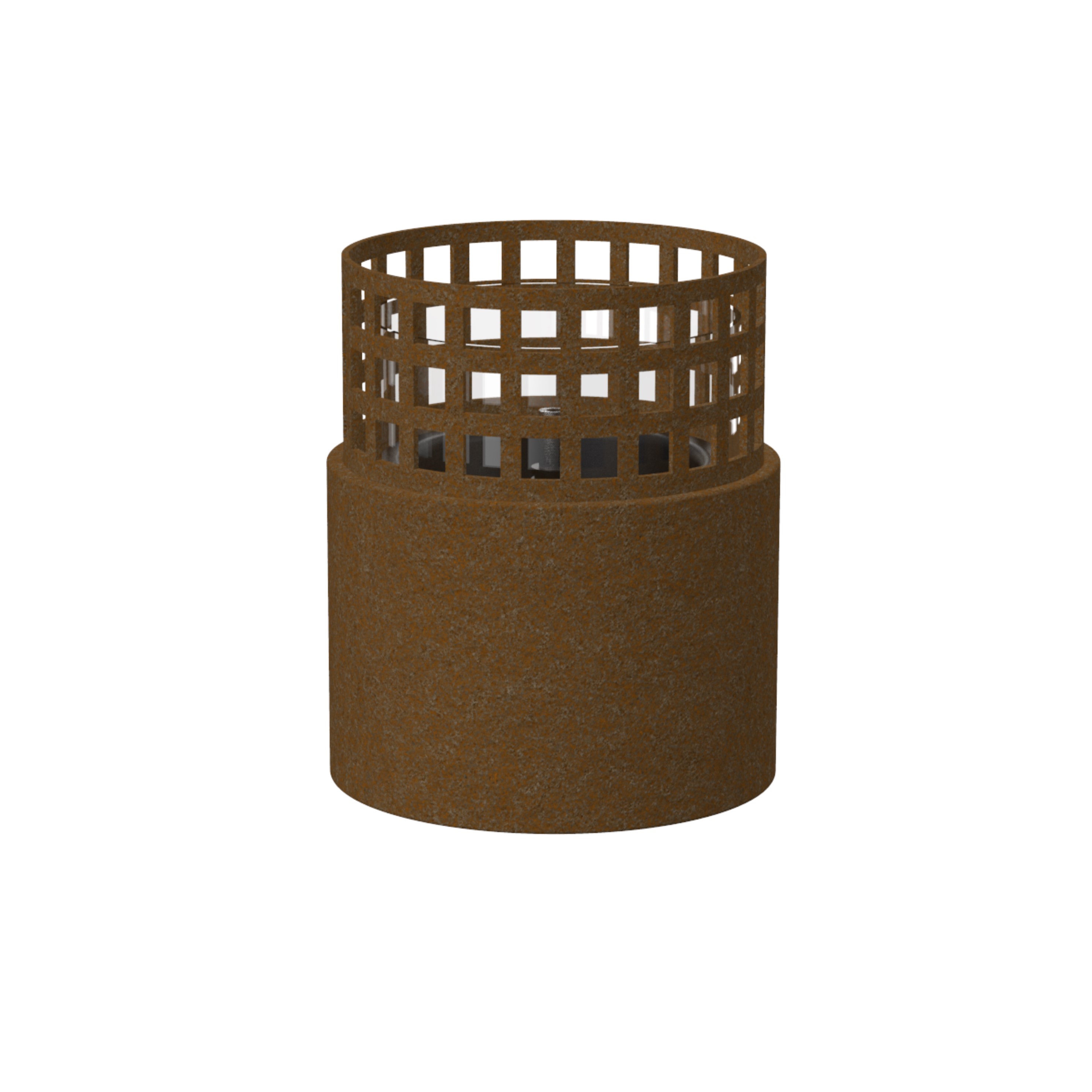 Signal Hill lantern rust