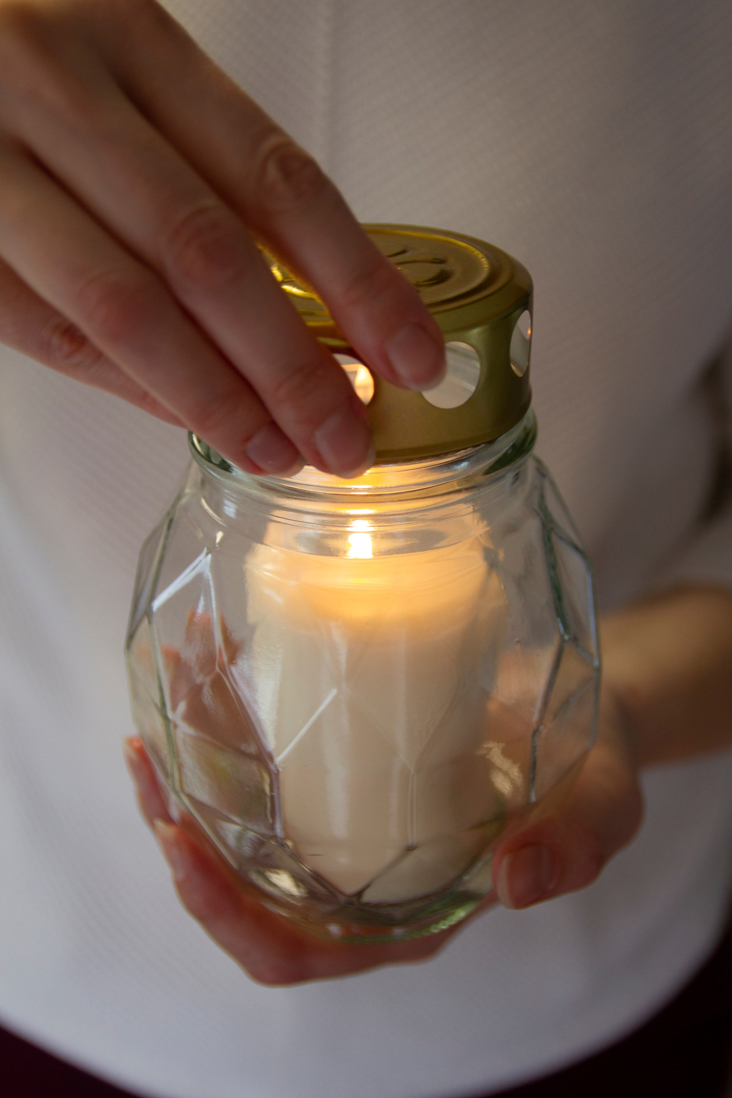 Gravlykt med gravlys