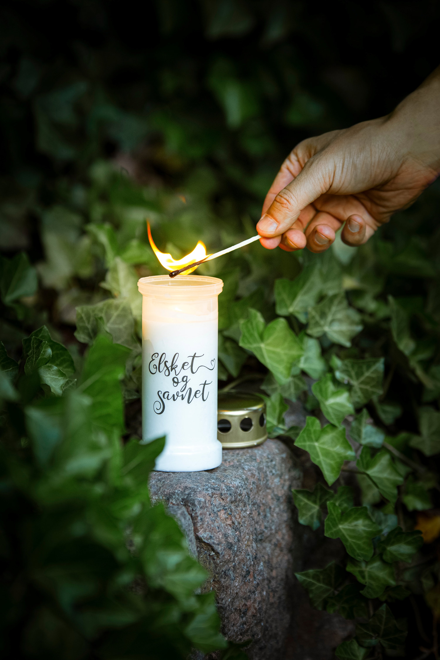 Gravelight nr6+lid Elsket WHI