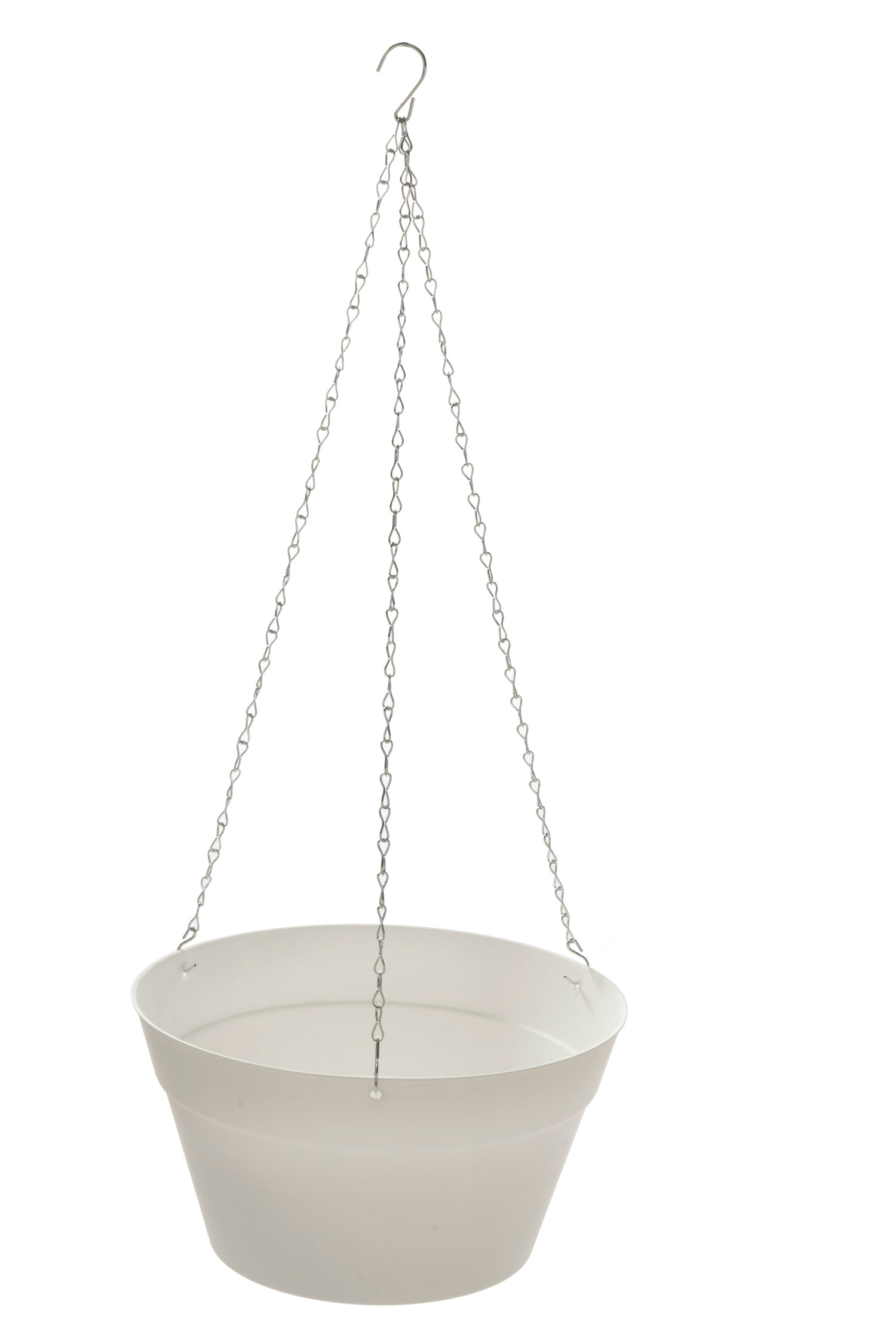 Felicia hanging pot D30 recycled white
