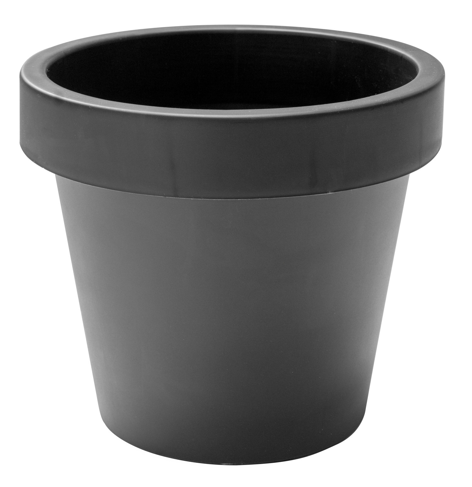 Felicia pot D24,5 recycled black
