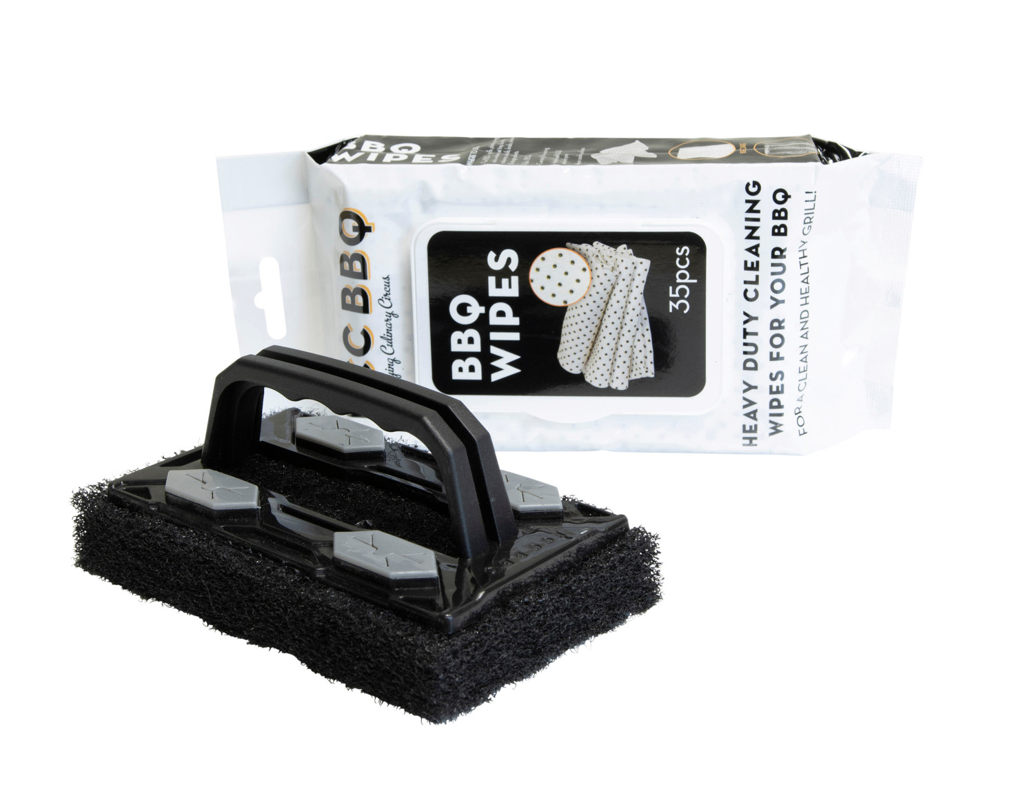 FCC BBQ Wipes og holder sett