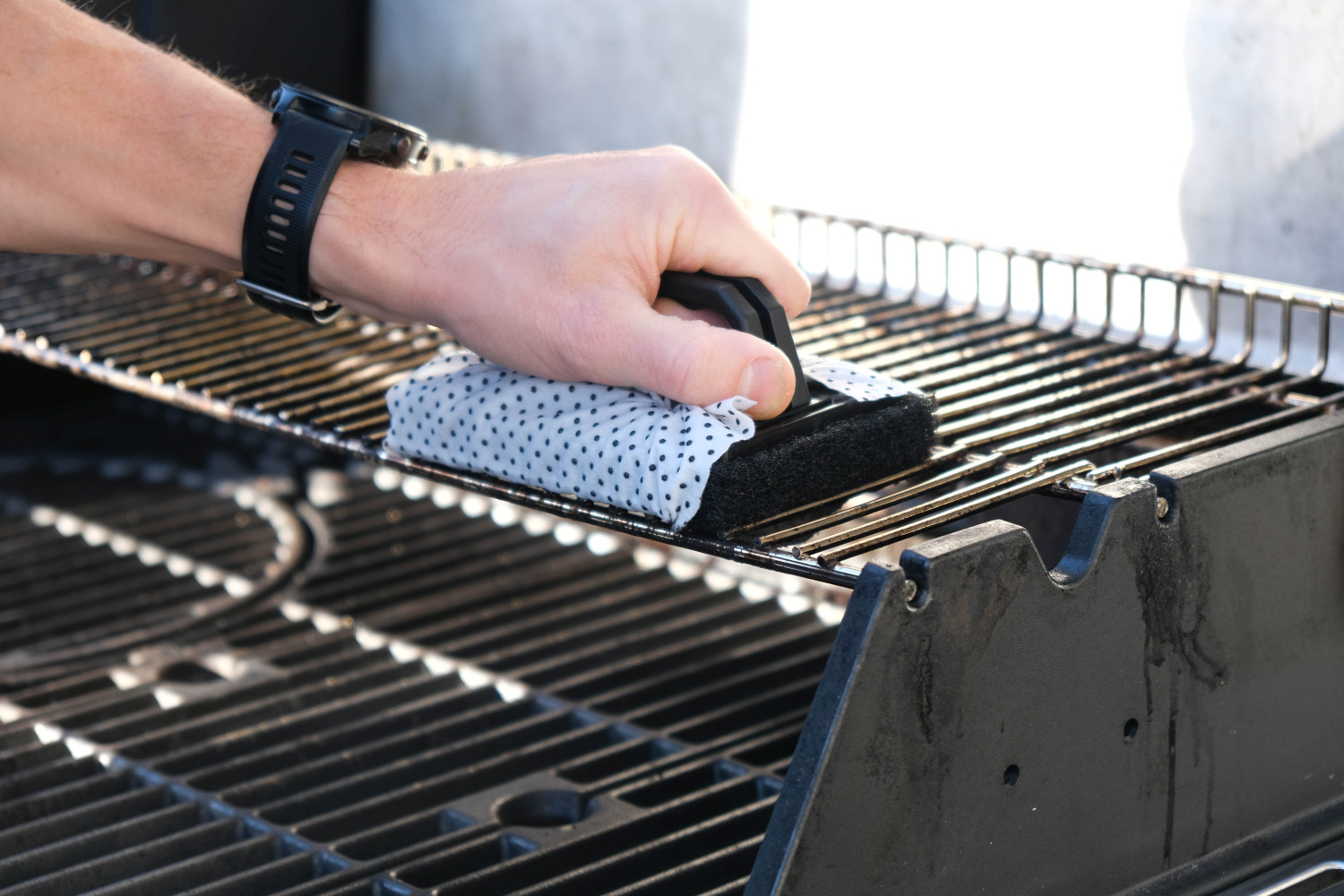 FCC BBQ Wipes og holder sett