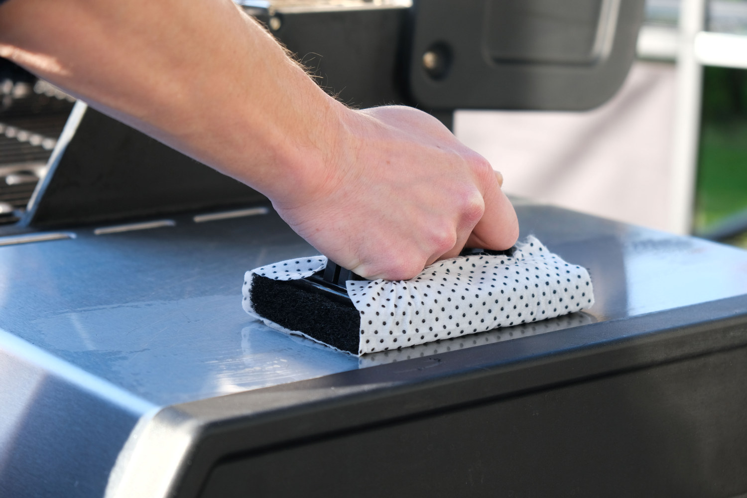 FCC BBQ Wipes og holder sett