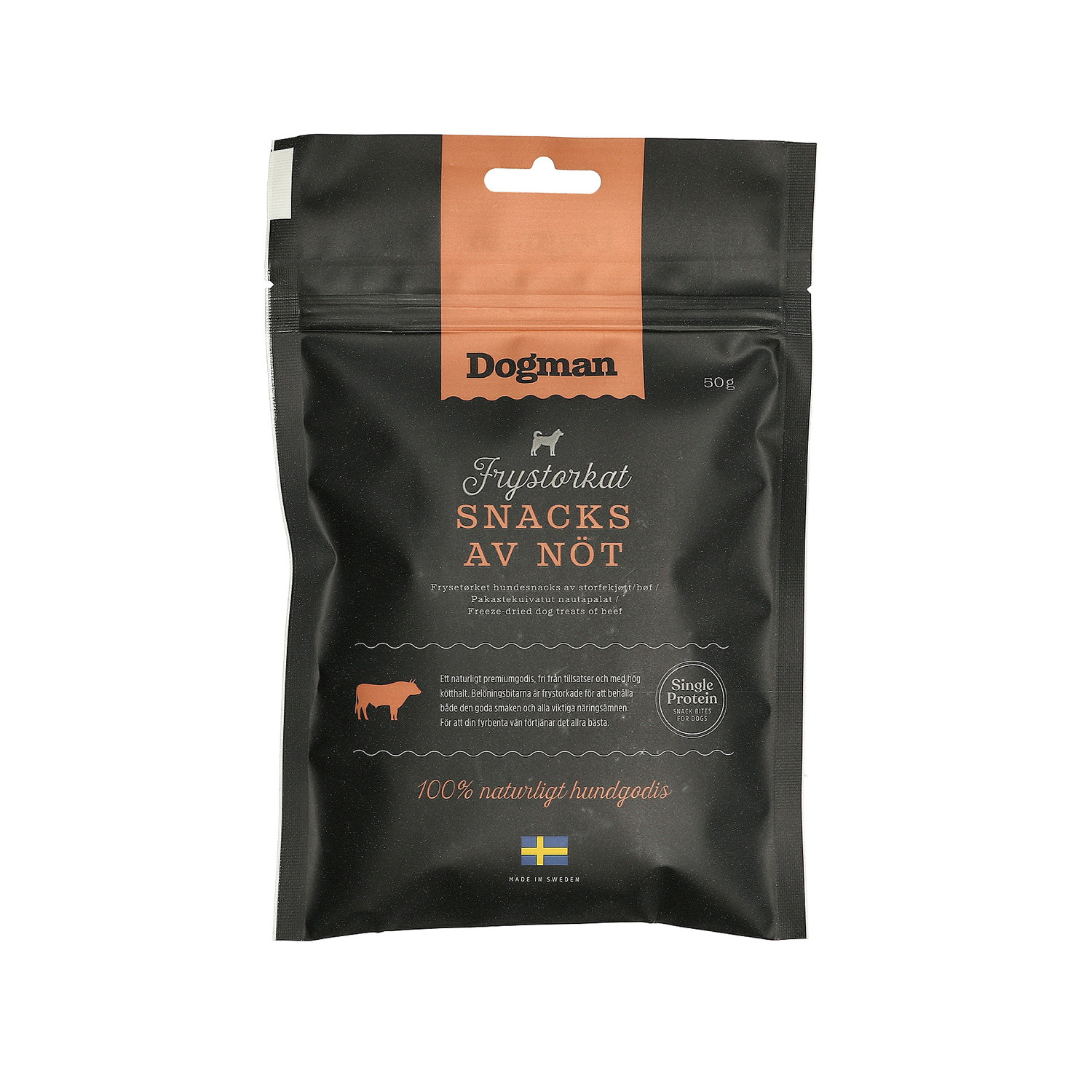 Frysetørket snacks  Storf 50g