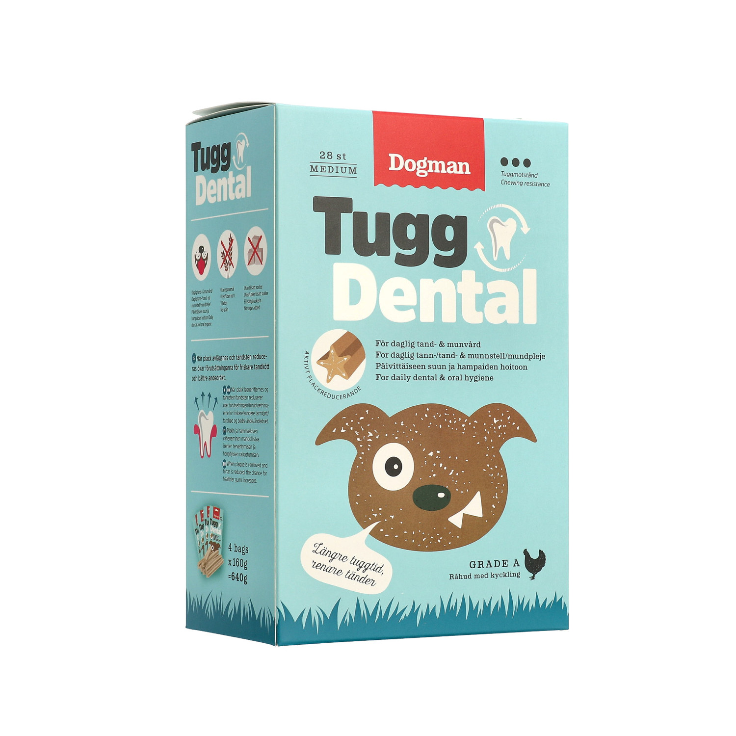 Tyggepinner Dental Dogman