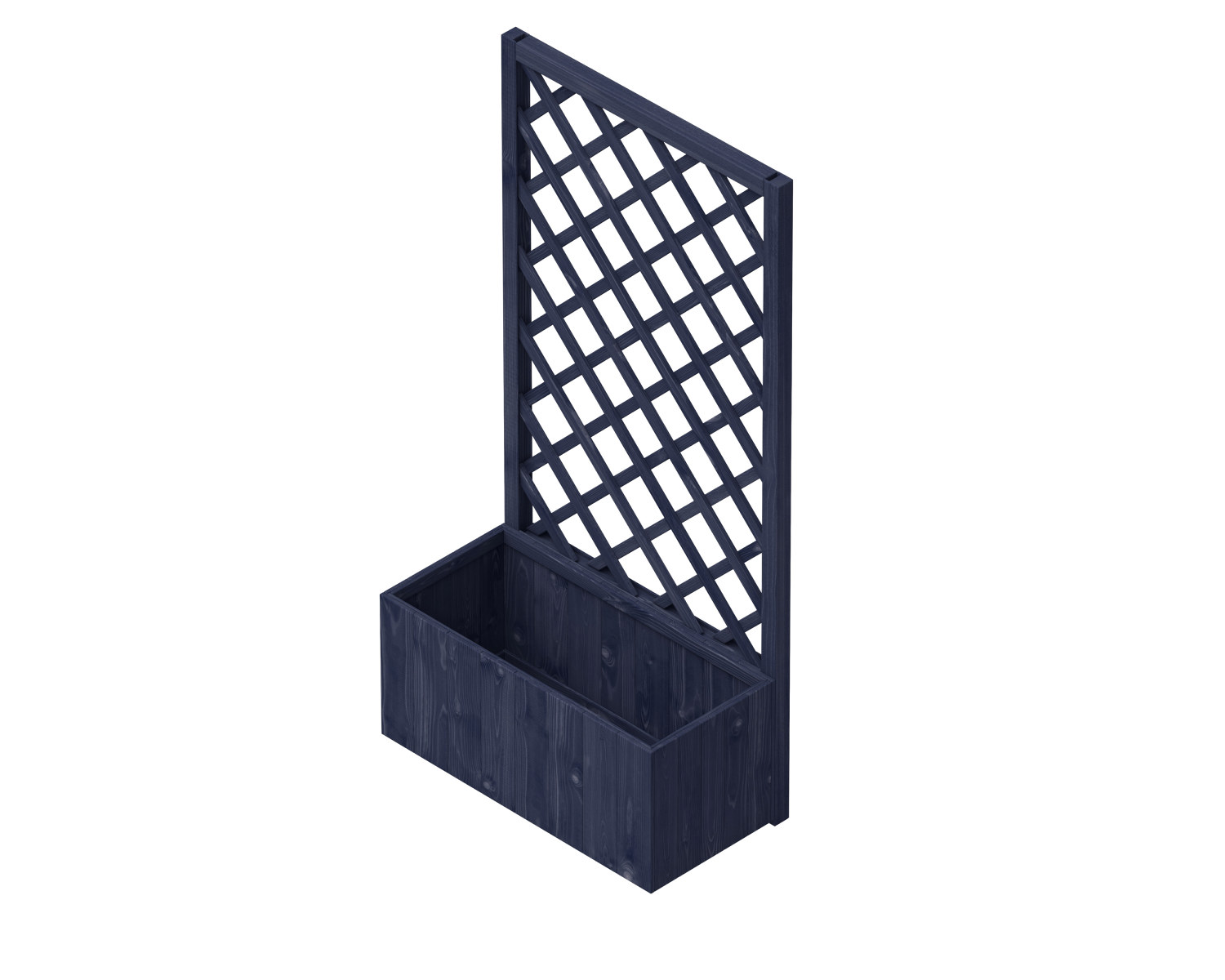 Odlingslåda med spaljé