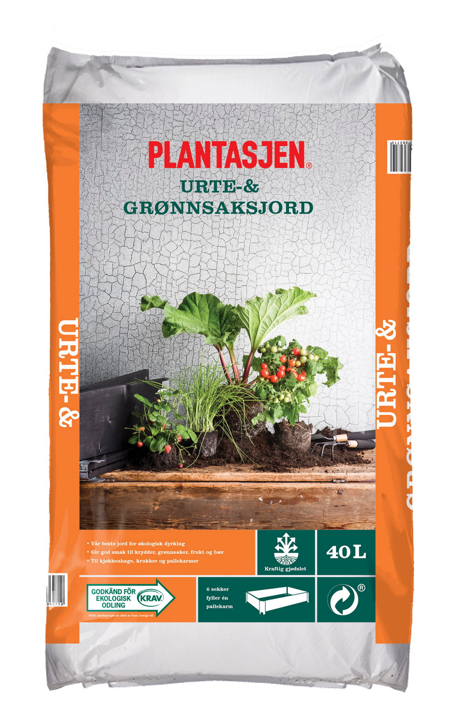 Urte- og grønnsaksjord