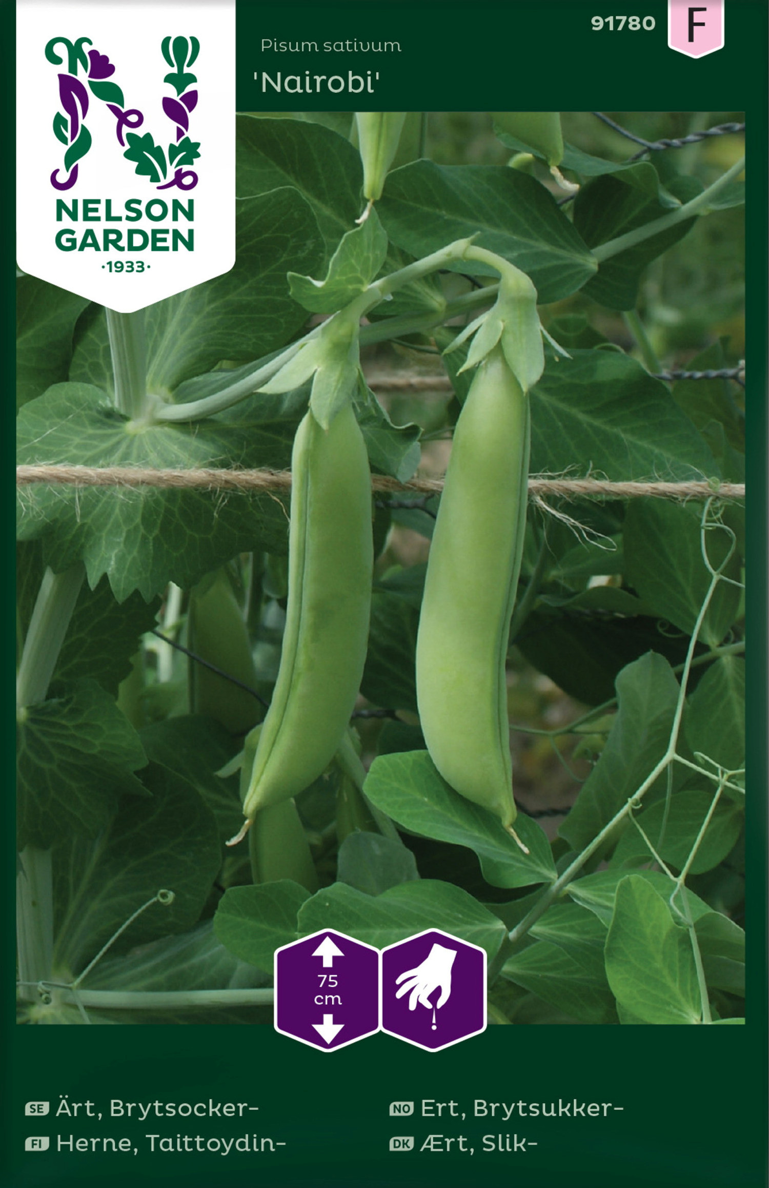 Brytsockerärt 'Nairobi'