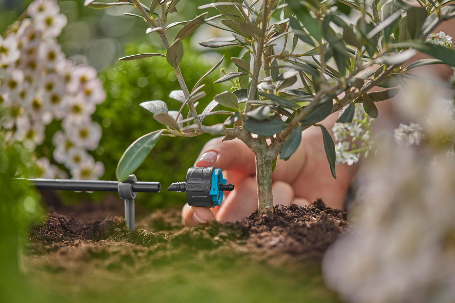 Drypphode justerbart enderør GARDENA