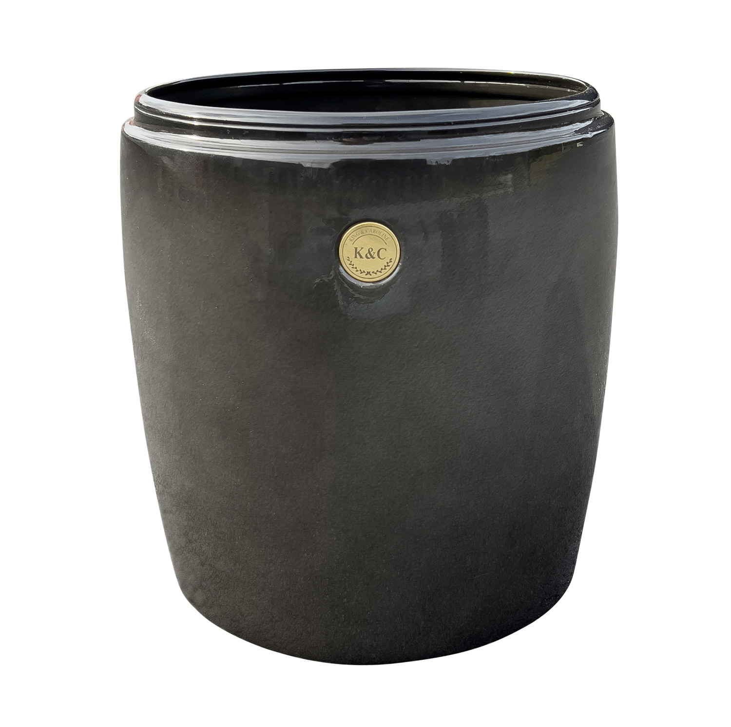 K&C metal pot D30 grey