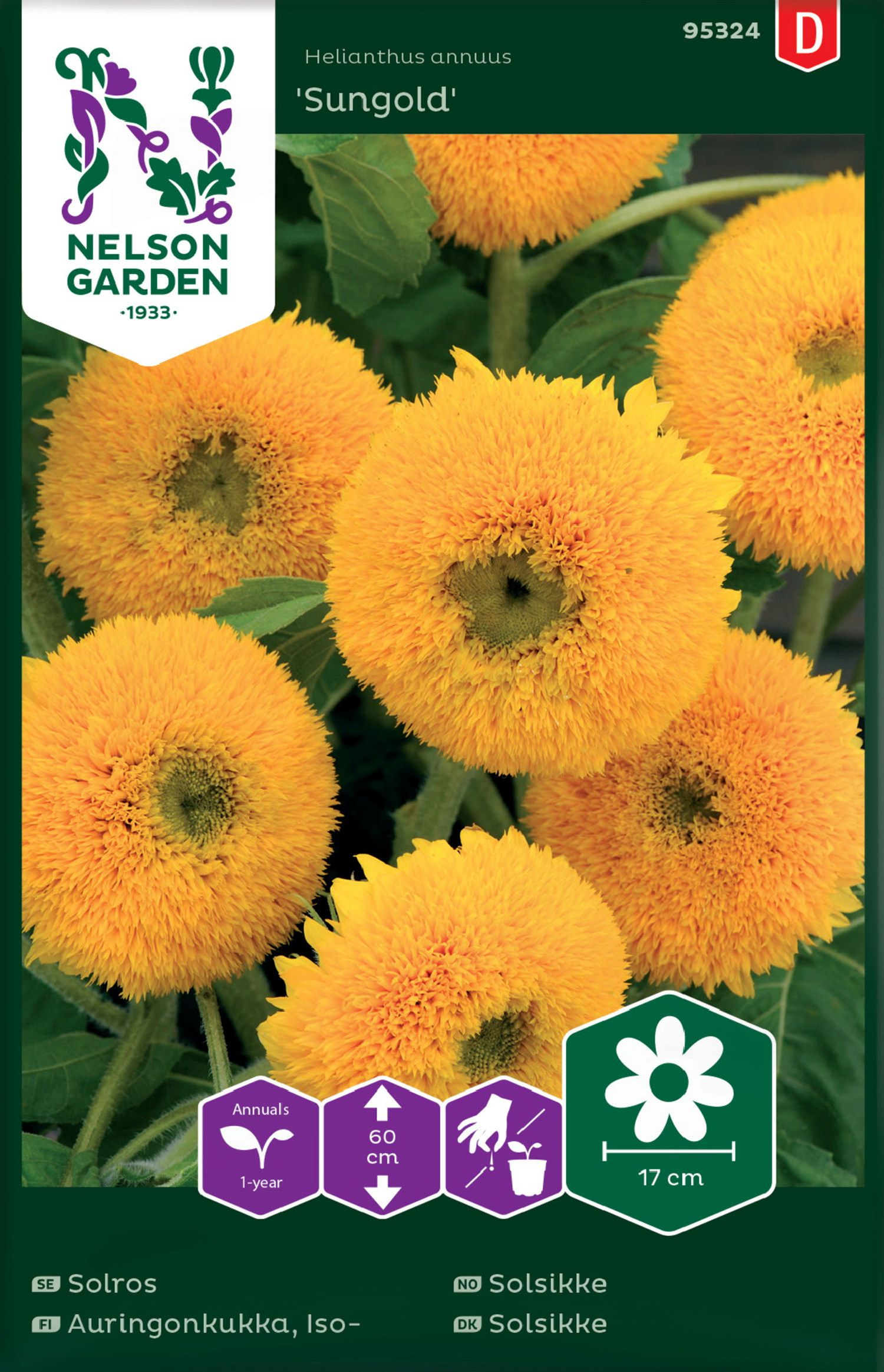 Solros, Sungold, låg