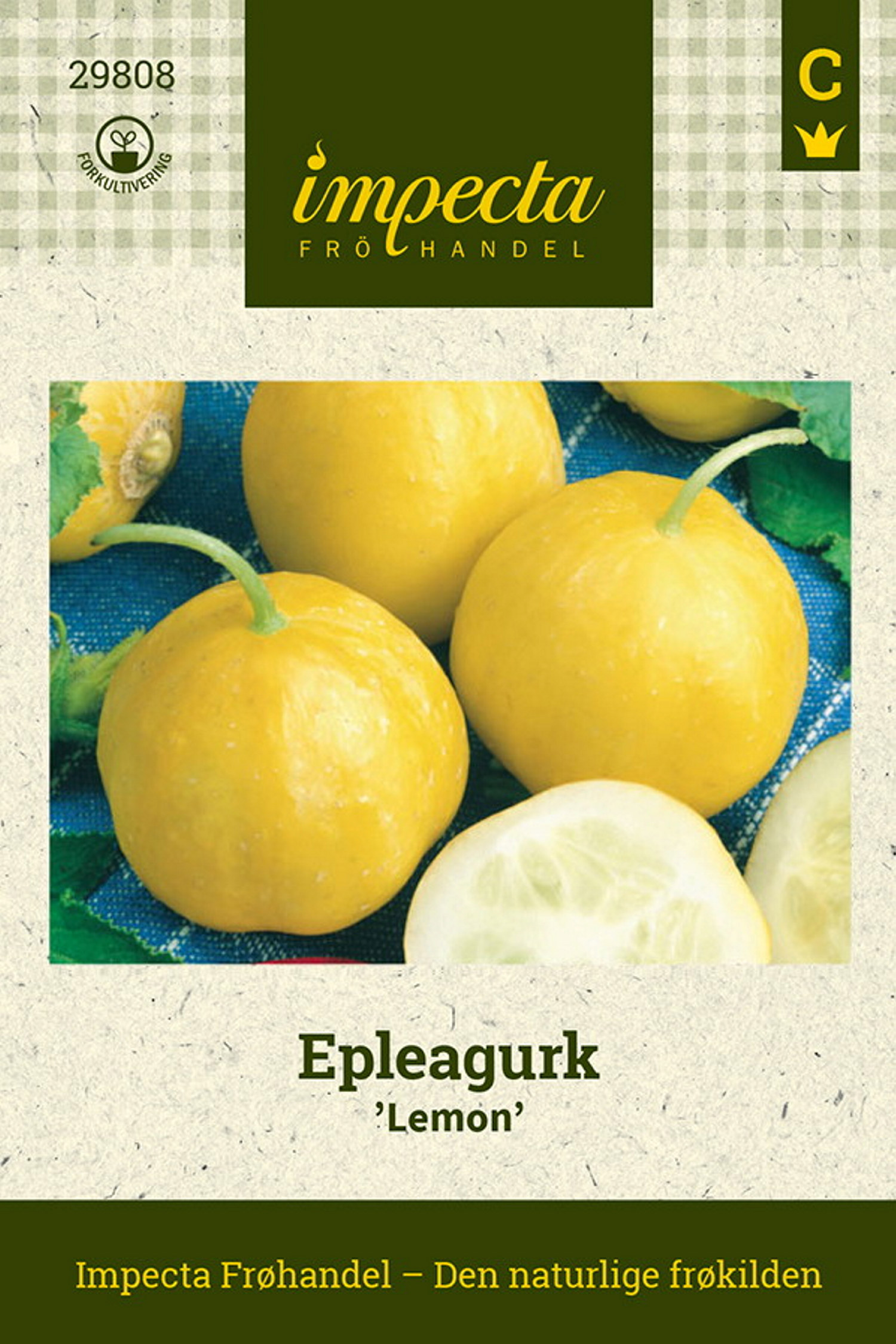 Epleagurk 'Lemon'