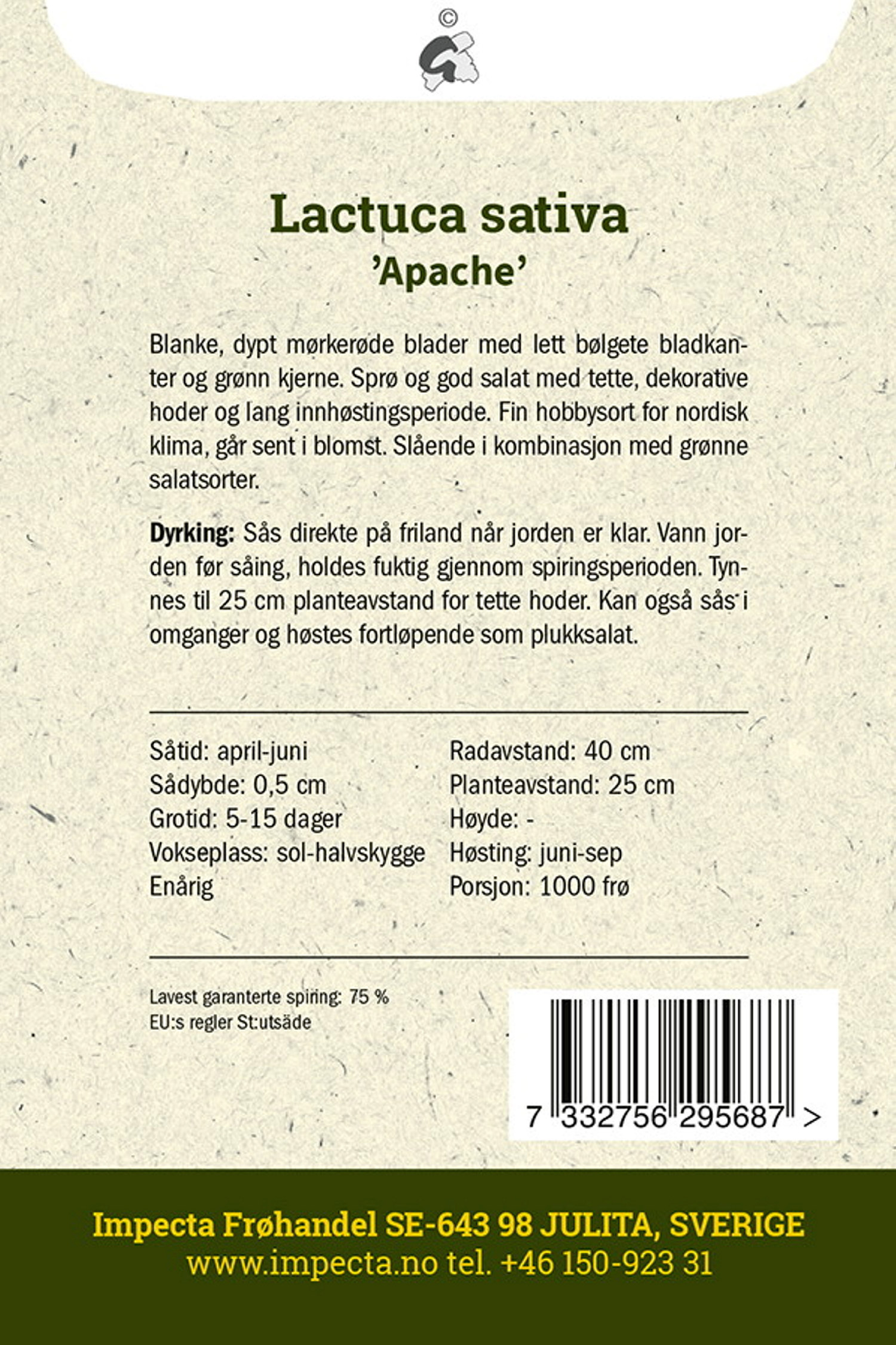 Hodesalat 'Apache'