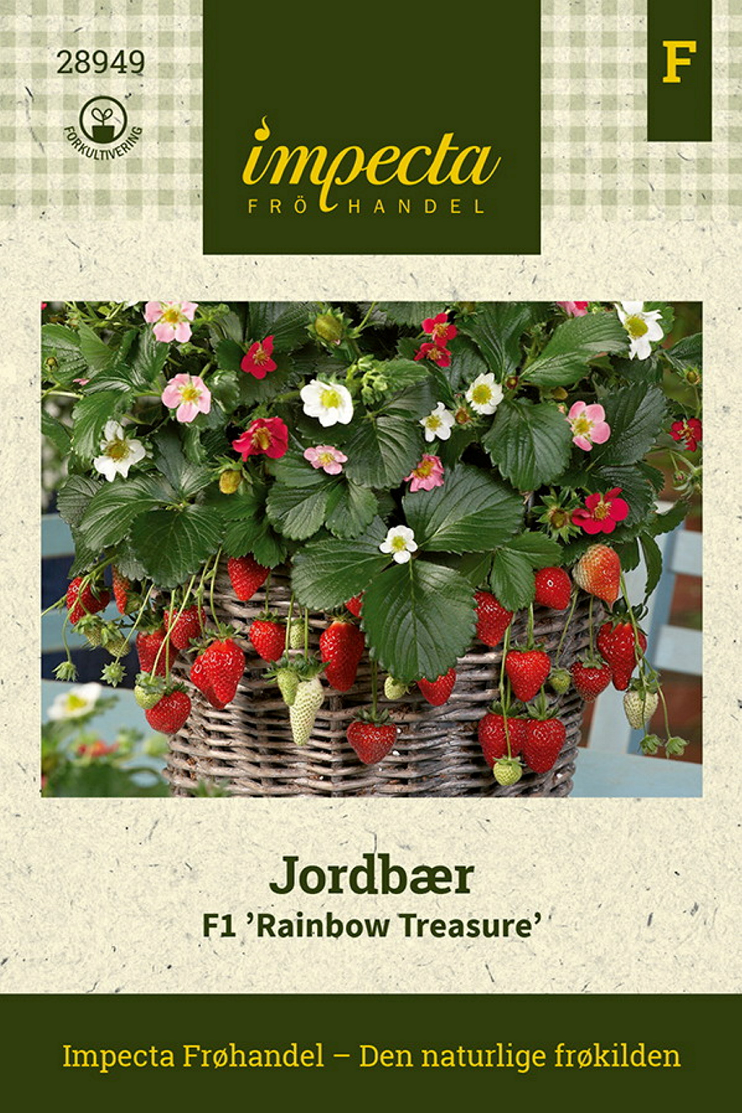 Jordbær F1 'Rainbow Treasure'