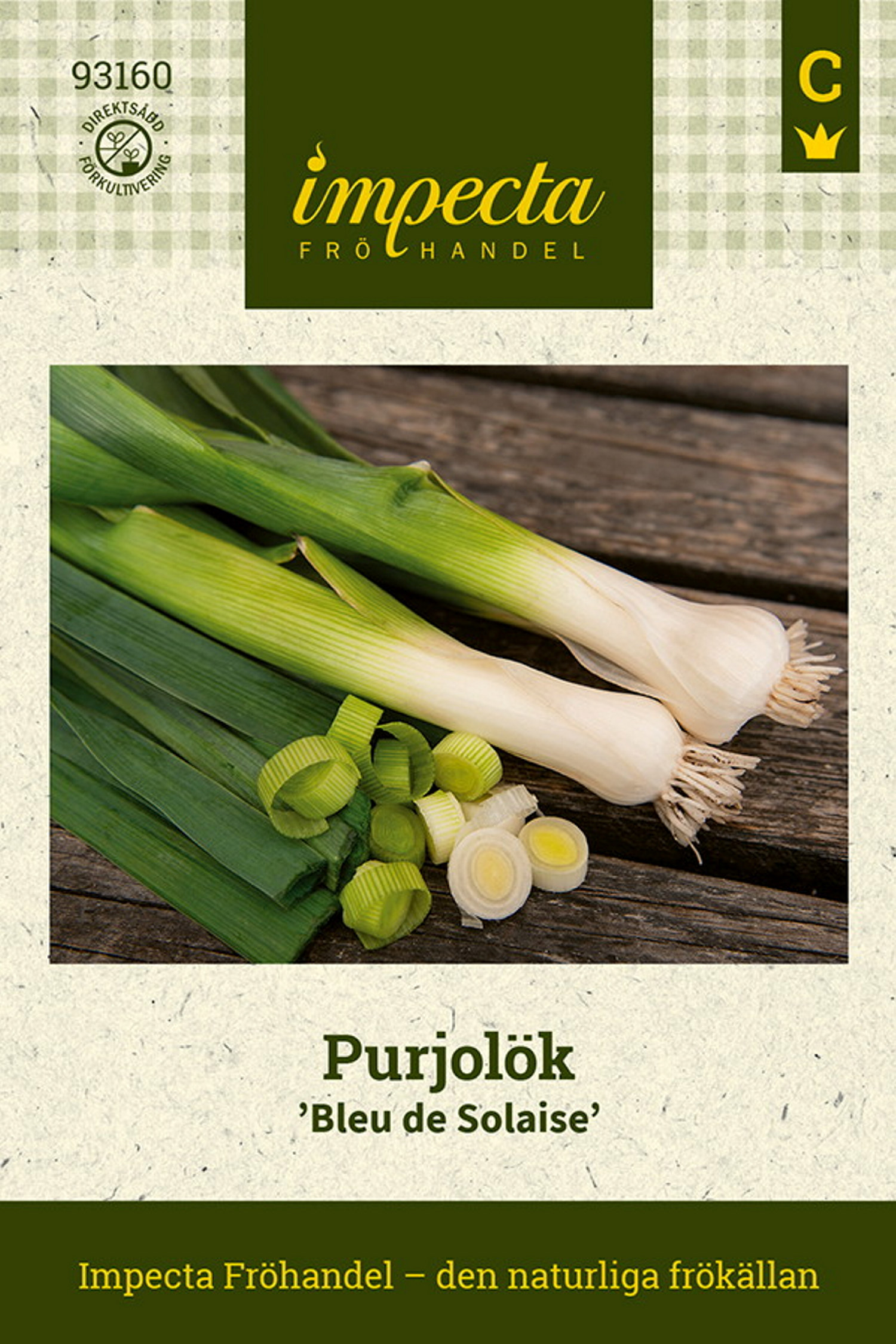 Purjolök 'Bleu de Solaise'