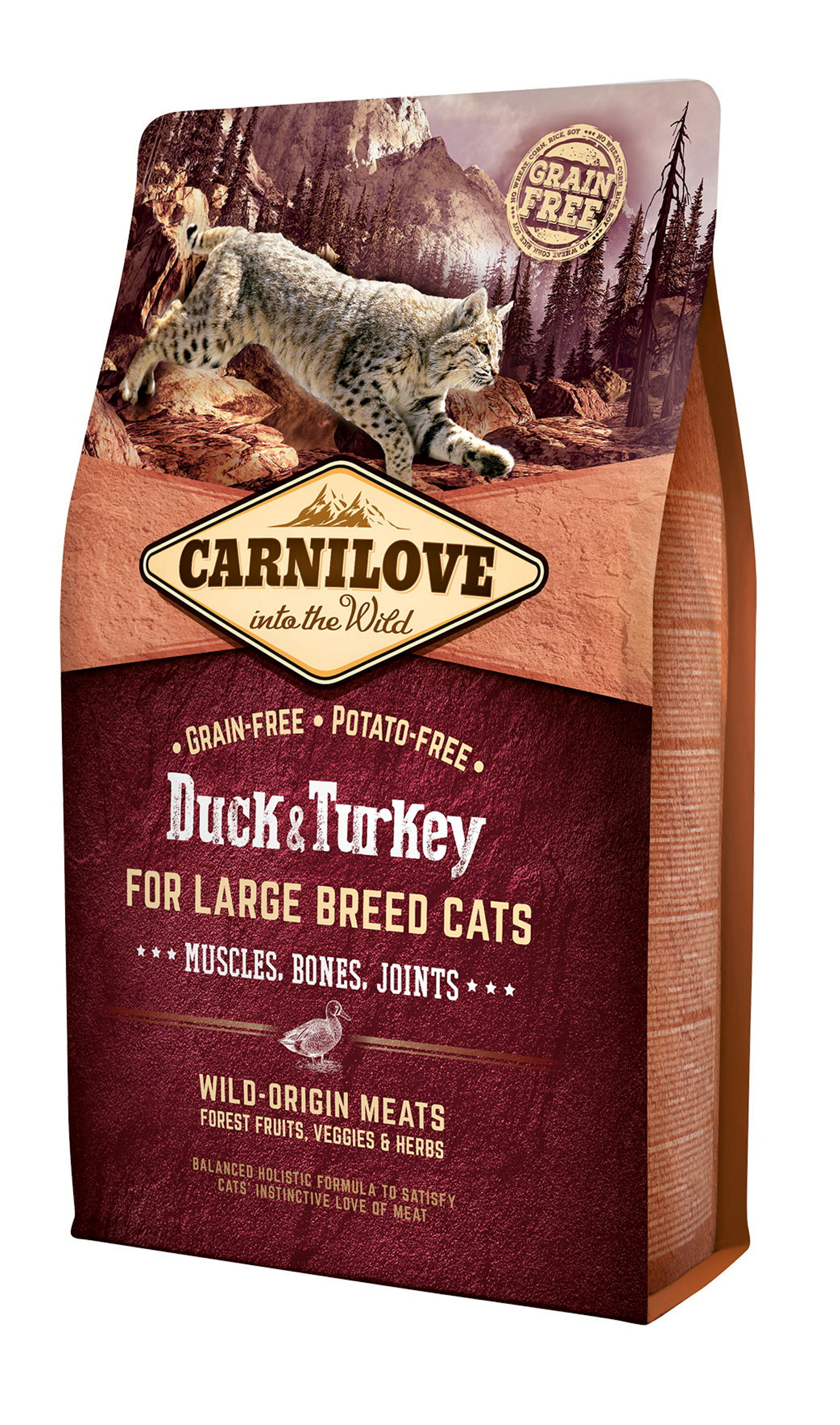 Carnilove Duck-Turkey Large B. -Musc-Bon-Jo. 2 kg