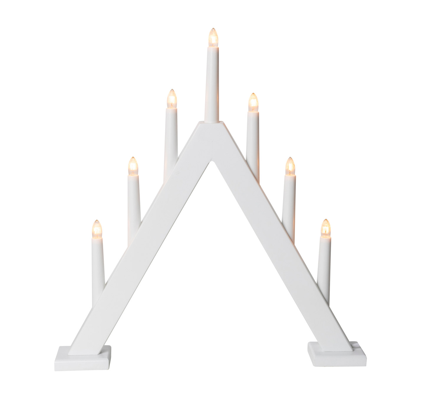 Adventsstake 7-armet