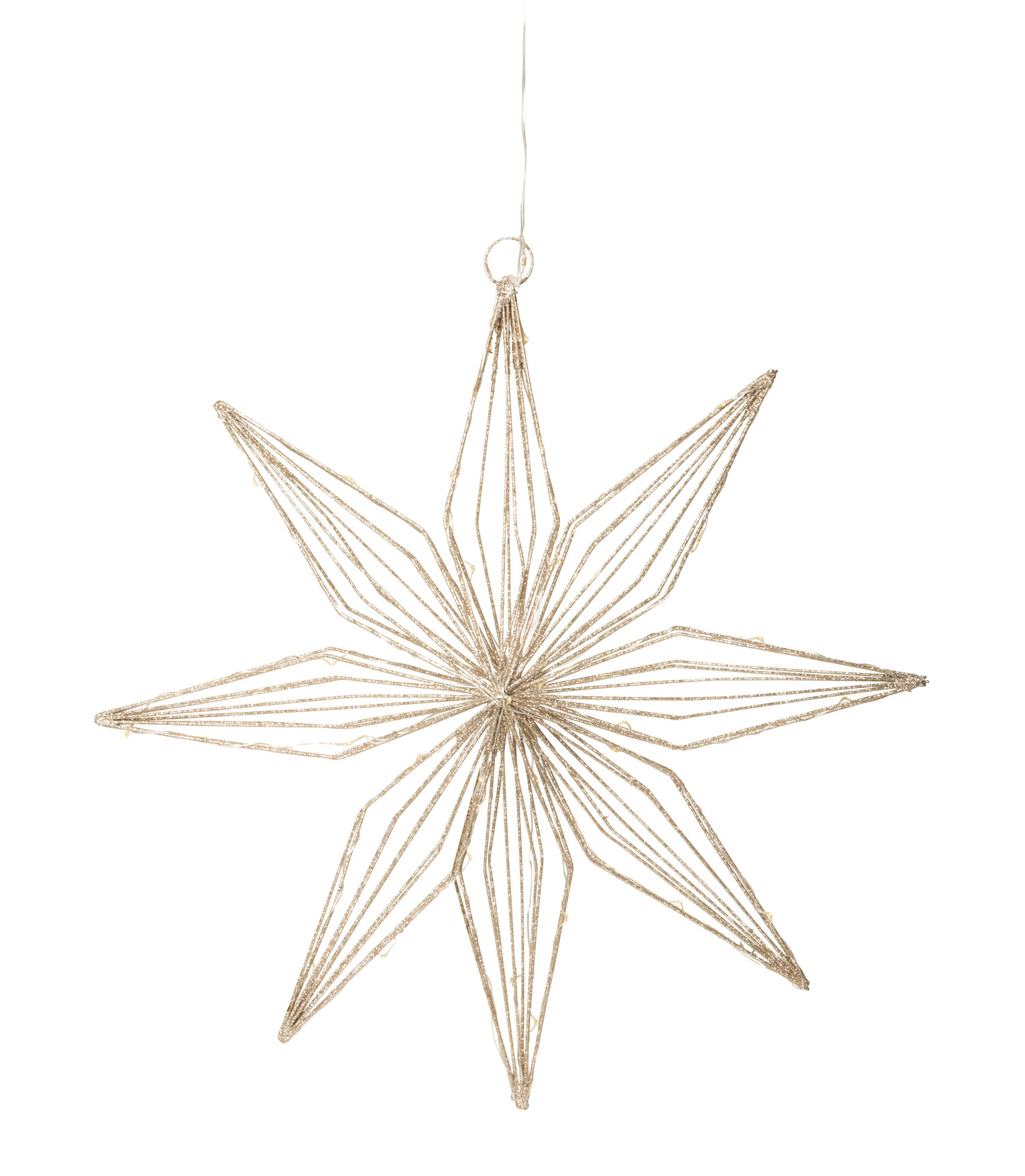Adventstar Metal Champagne Gold 50cm
