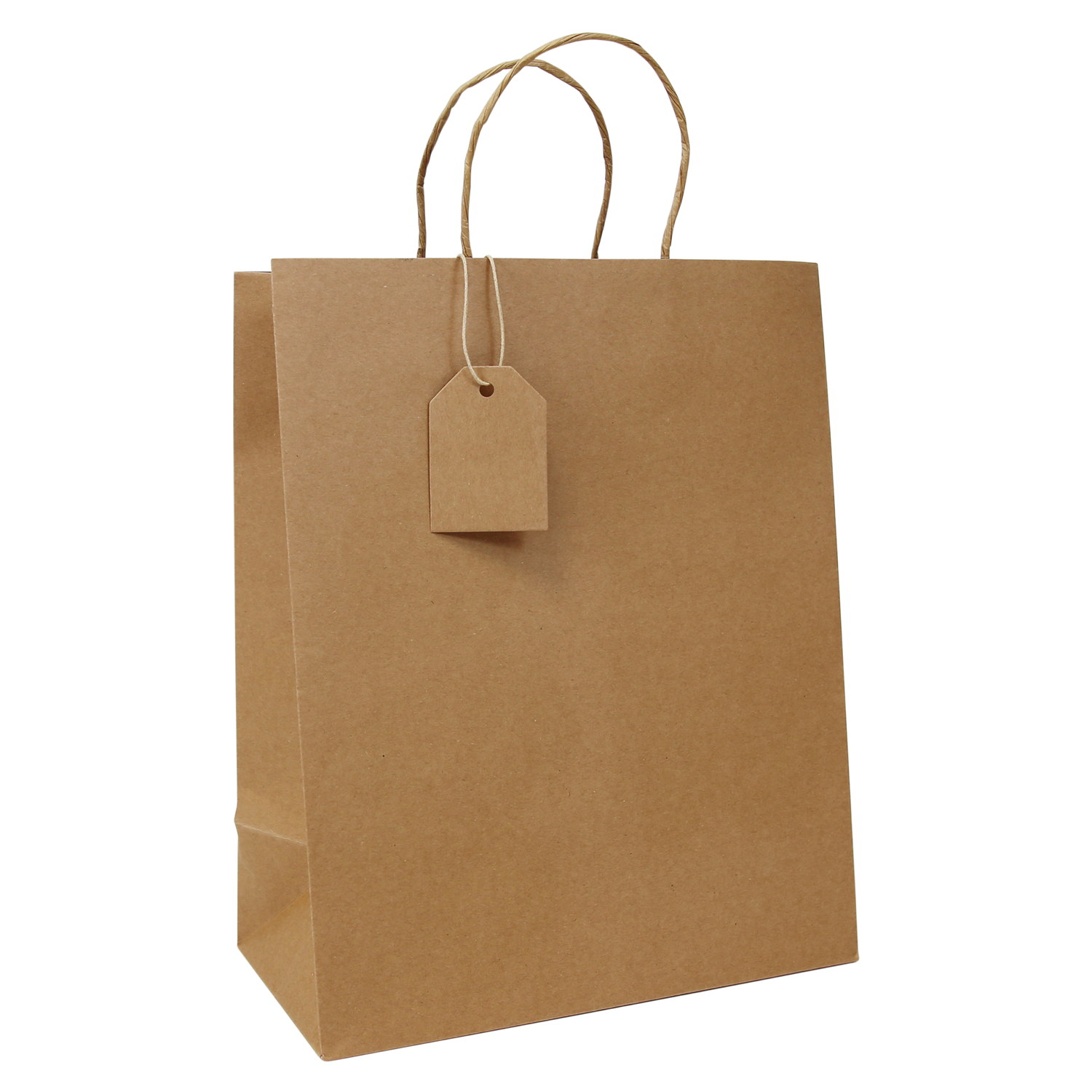Kraft gift bag H33 brown