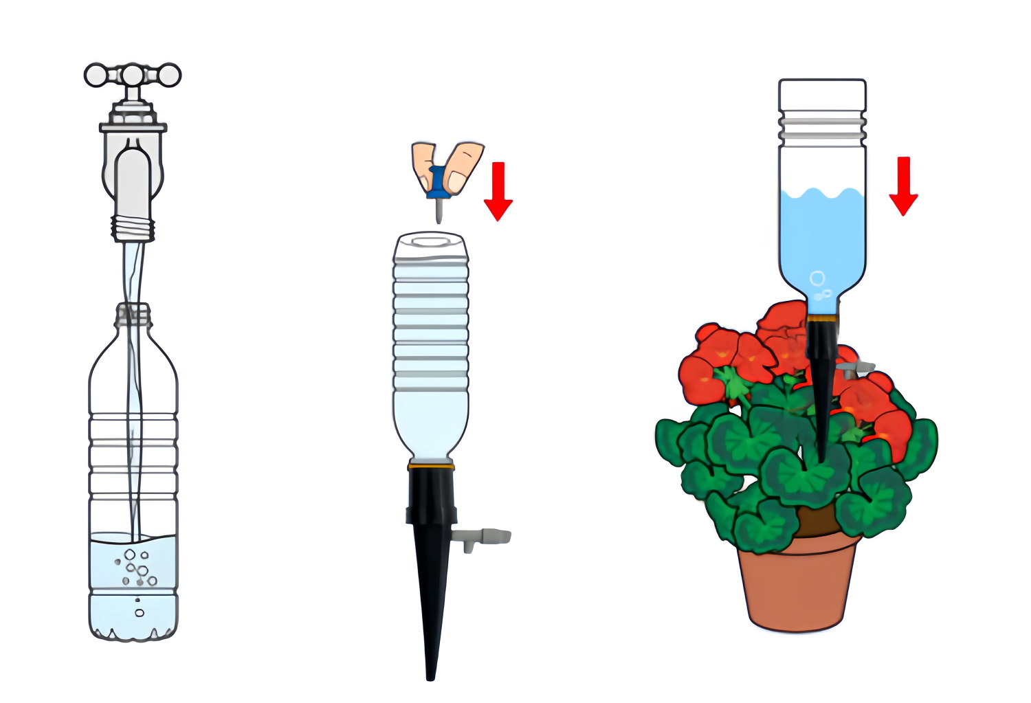 Plant waterer adjustable 4pcs
