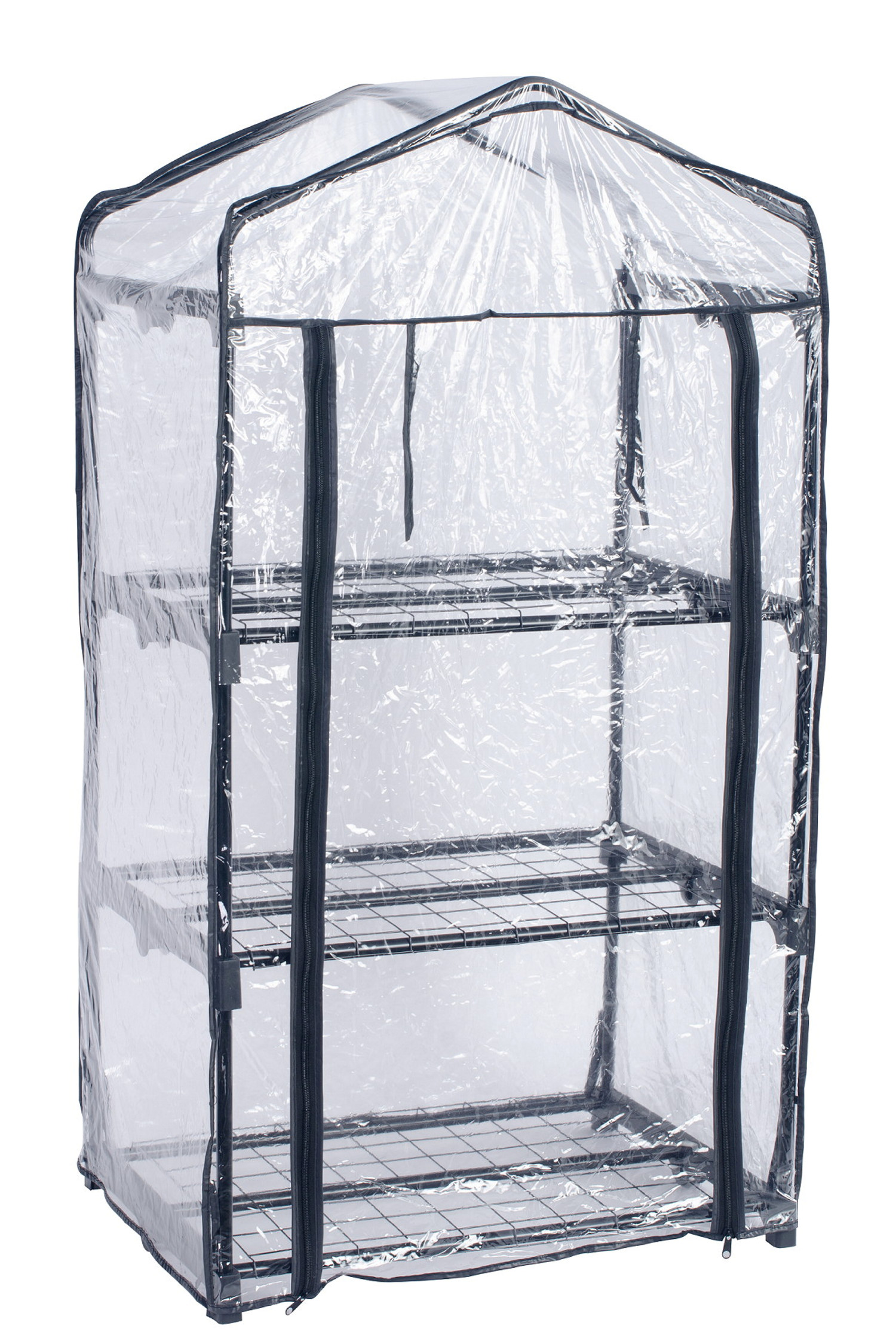 Växthus mini med hyllor Sally